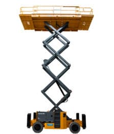 Hybrid Rough Terrain Scissor Lift, 36'–45' Wide Deck