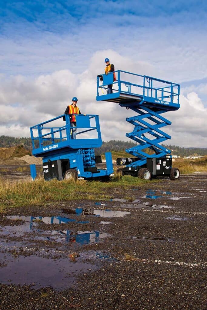 Rough Terrain Scissor Lift, 26'–29'