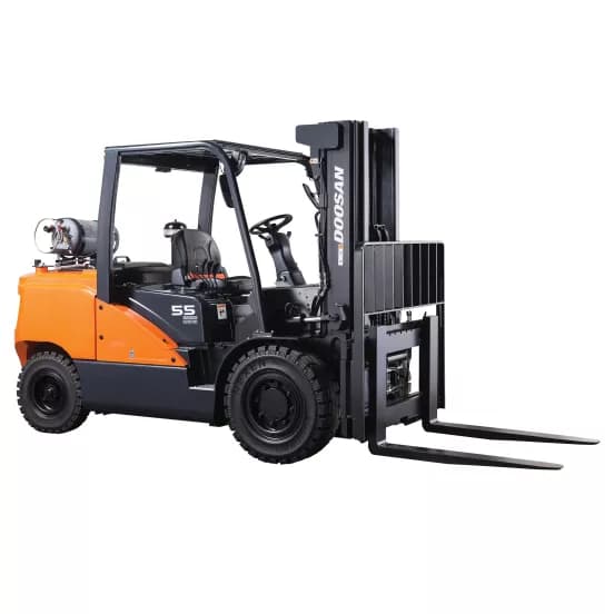 15,000-17,000 lb. Diesel Warehouse Forklift, Pneumatic Tires