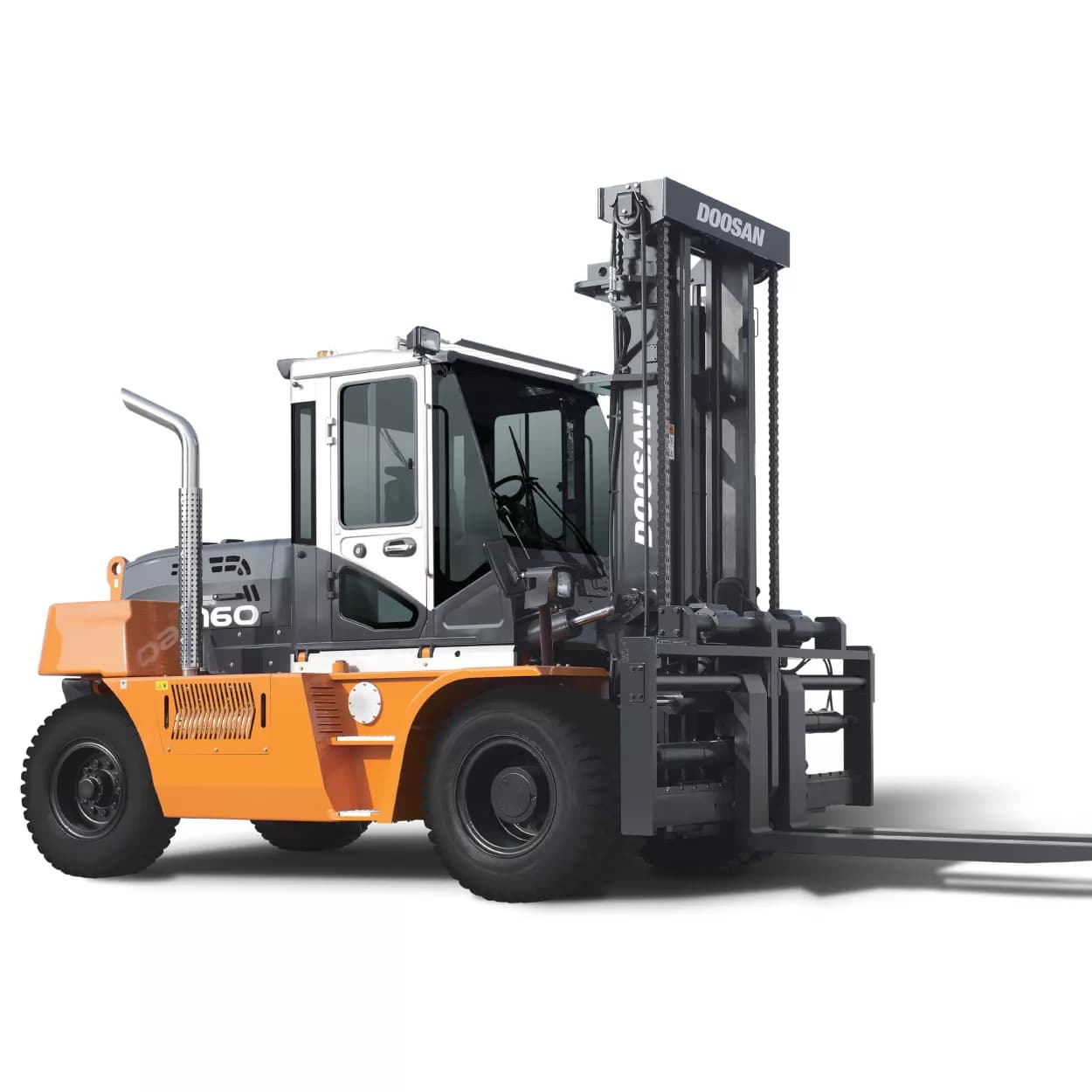 35,000-50,000 lb. Diesel Warehouse Forklift, Pneumatic Tires
