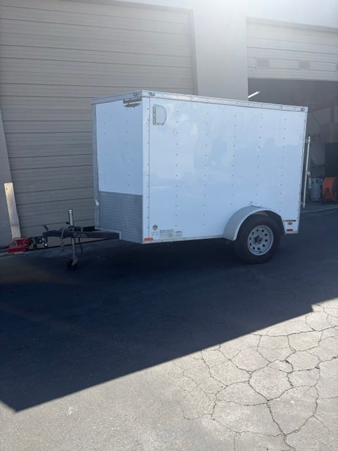 8ft Enclosed Trailer