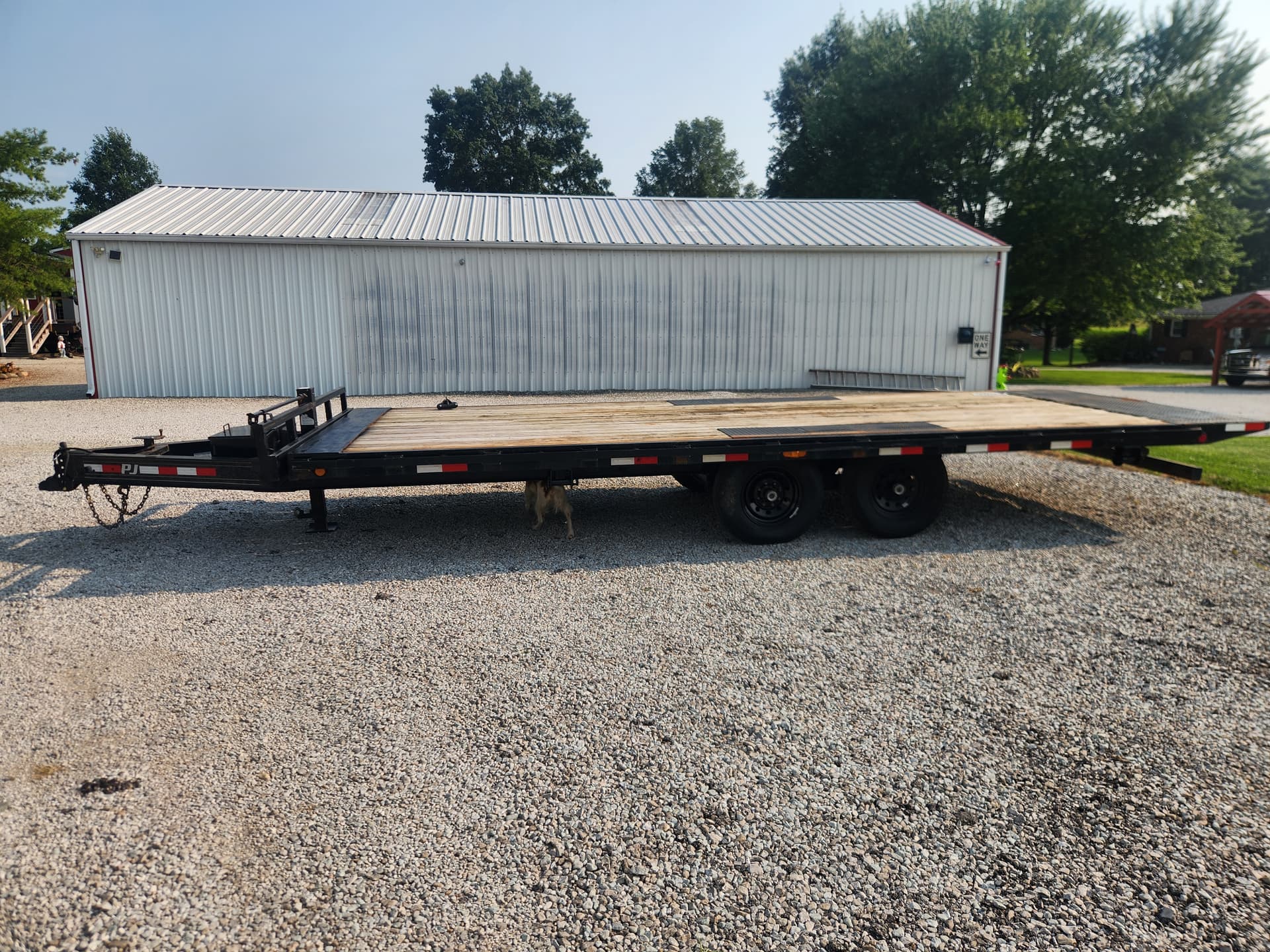 22' PJ Hydrolic Tilt Deck-Over