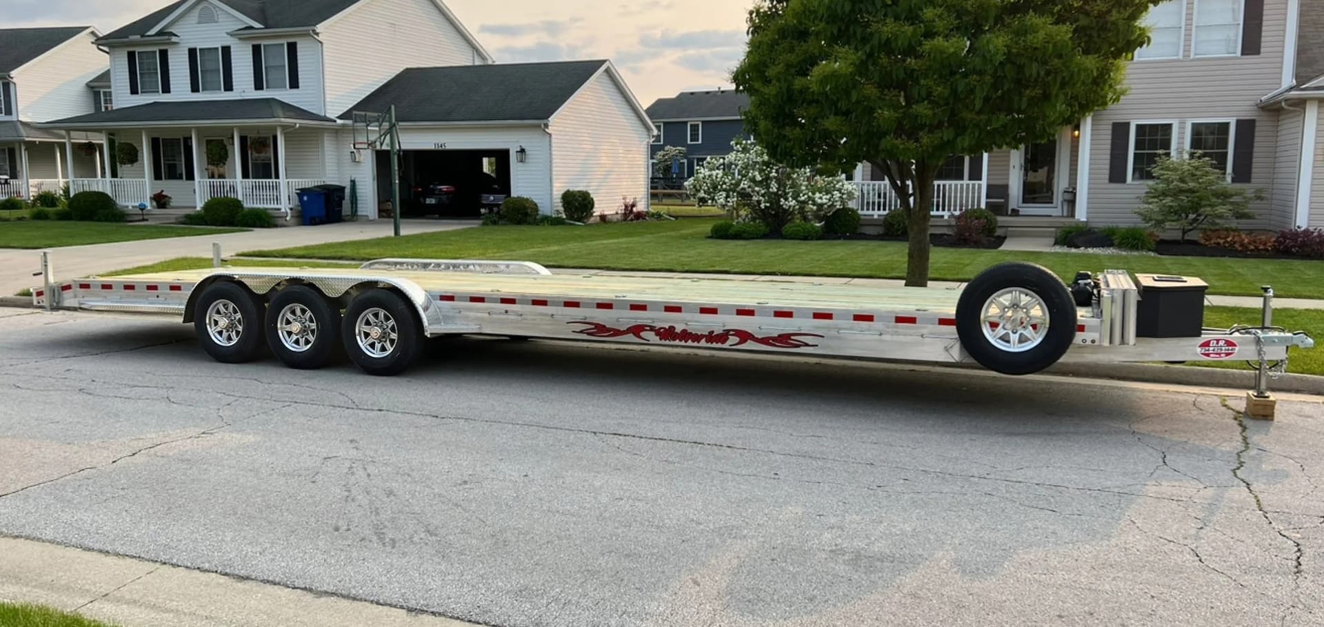 7' x 34' Car Hauler Trailer