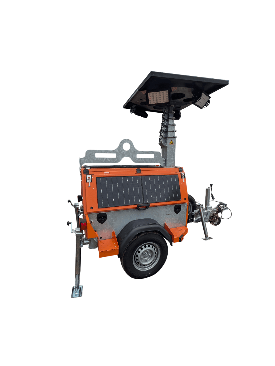 LED Light Tower Trailer Hybrid Trailer