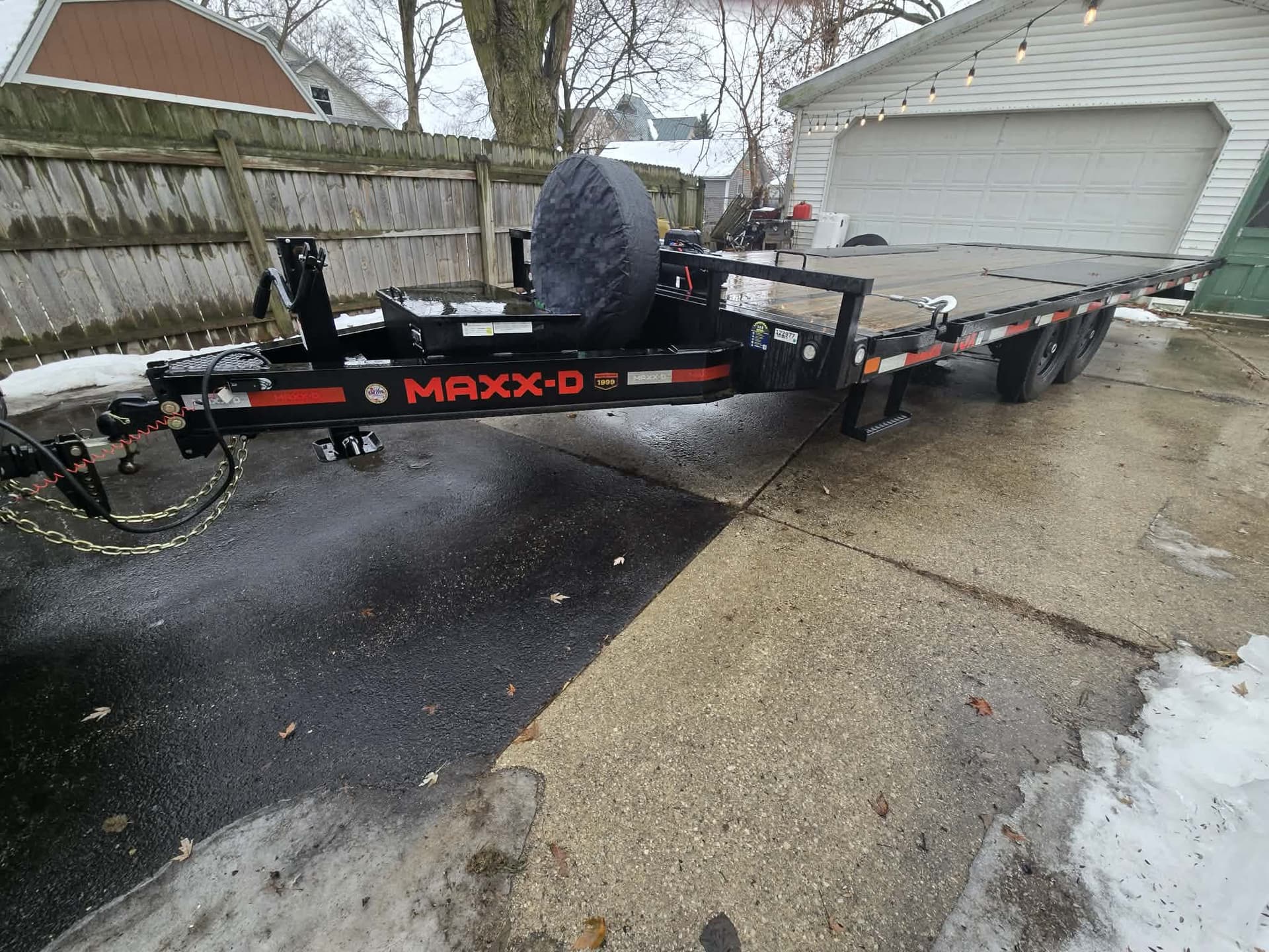 22ft Deckover Trailer