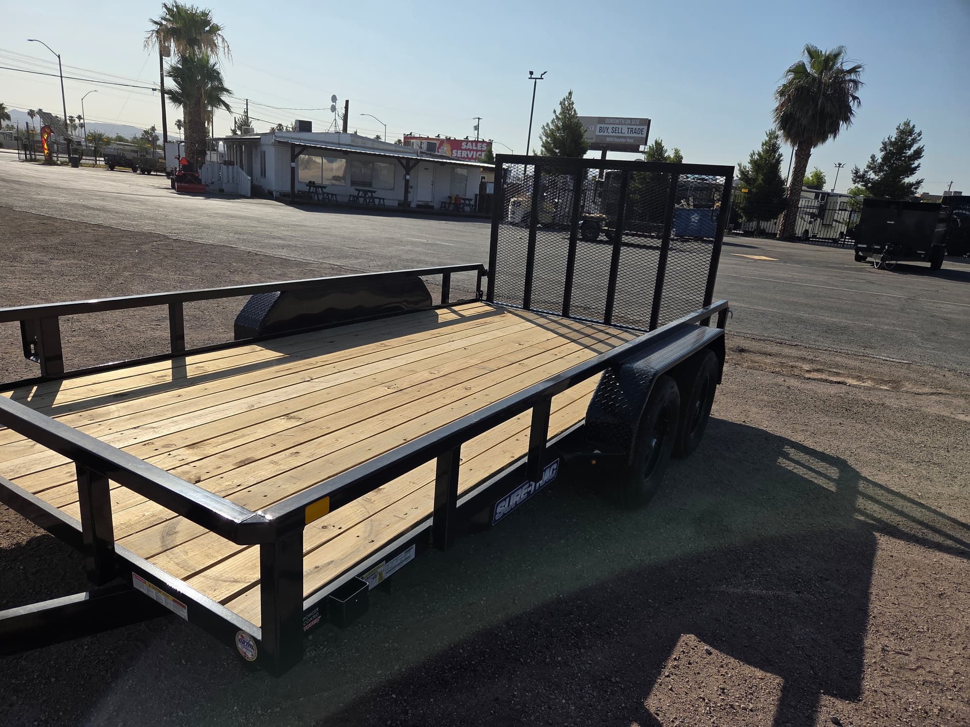 7x20 Utility Trailer for Rent - 10K GVWR | D1-Trailers Carson City, NV