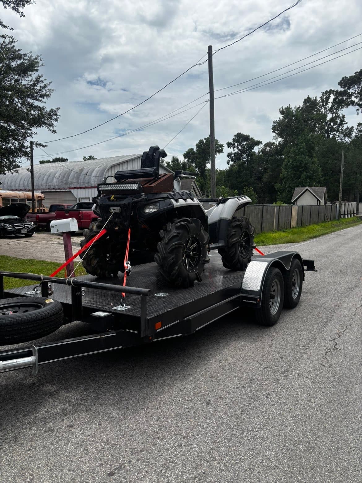 76" x 14' Car Hauler Trailer