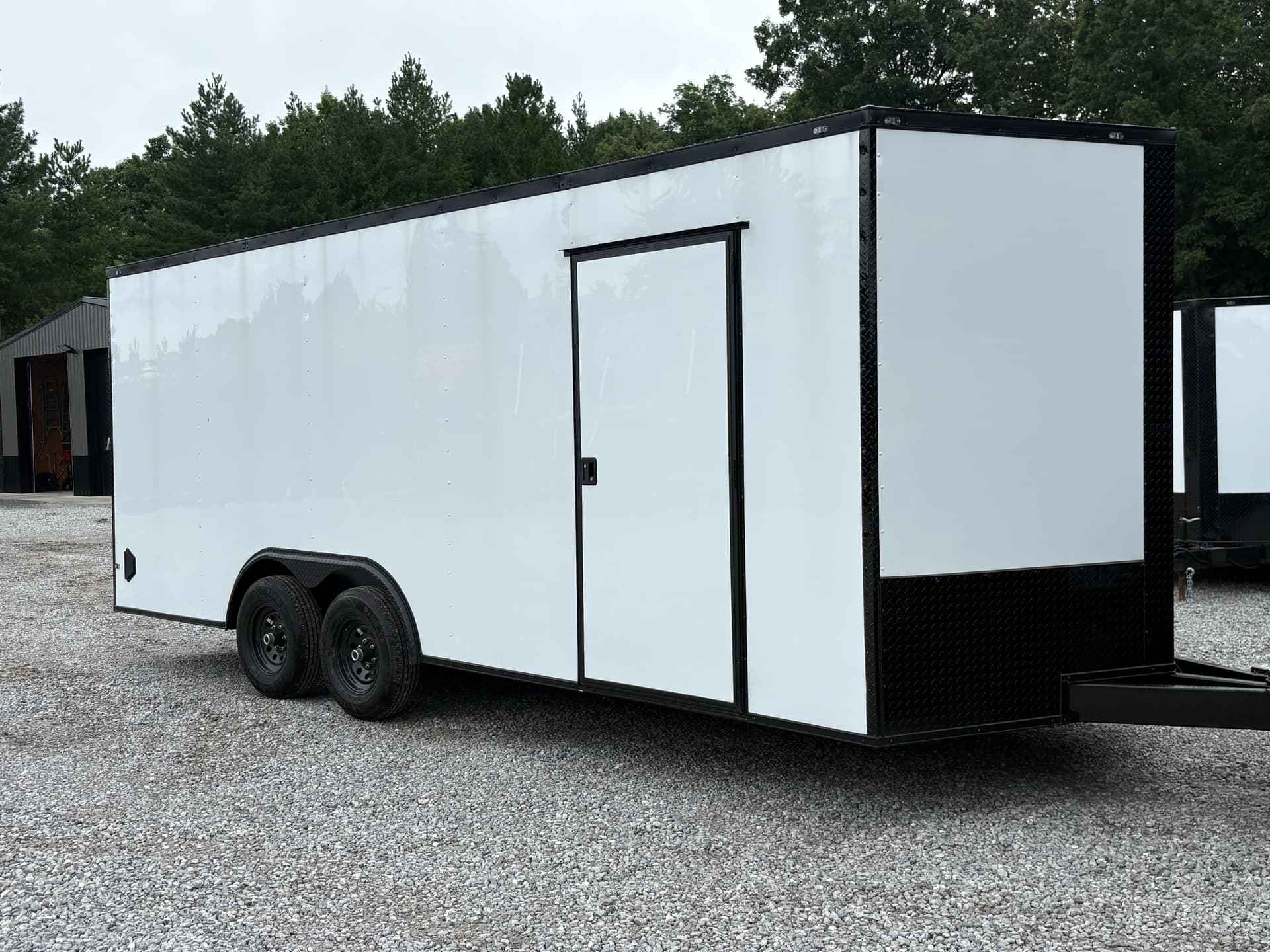 8.5x20 Enclosed Car Trailer