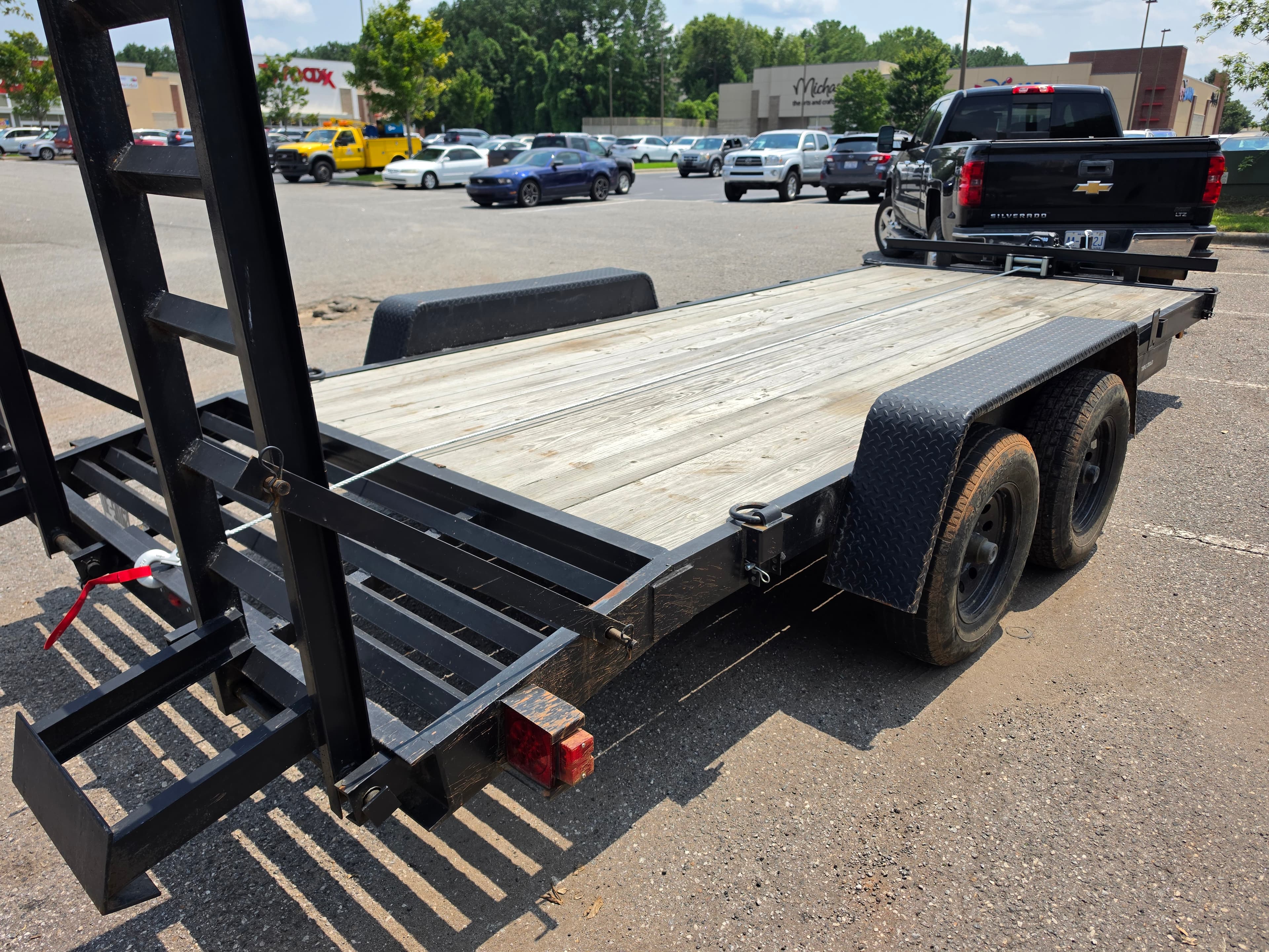 7x18 Equipment Trailer