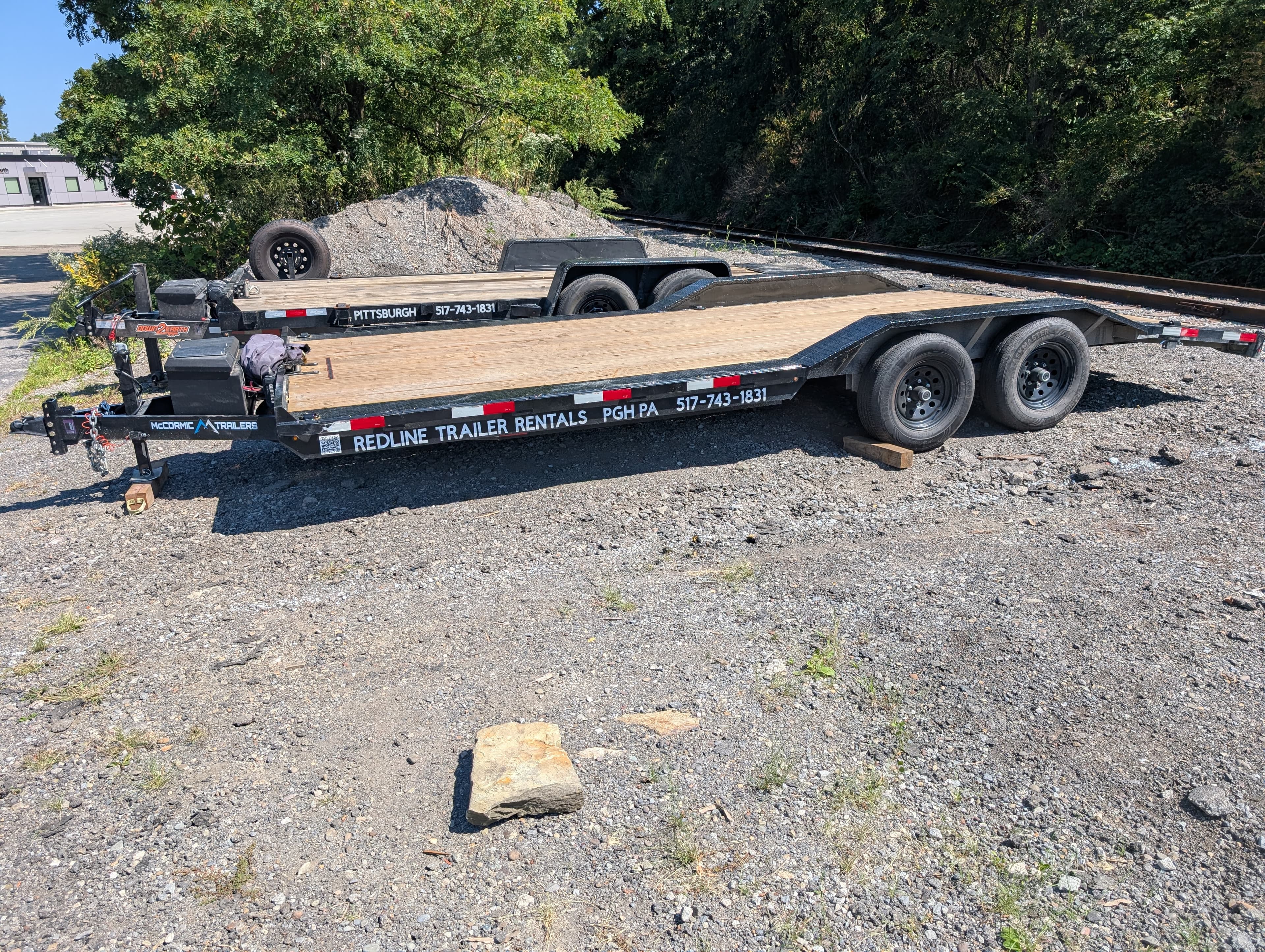 20' 10k car truck buggy hauler drive over fender