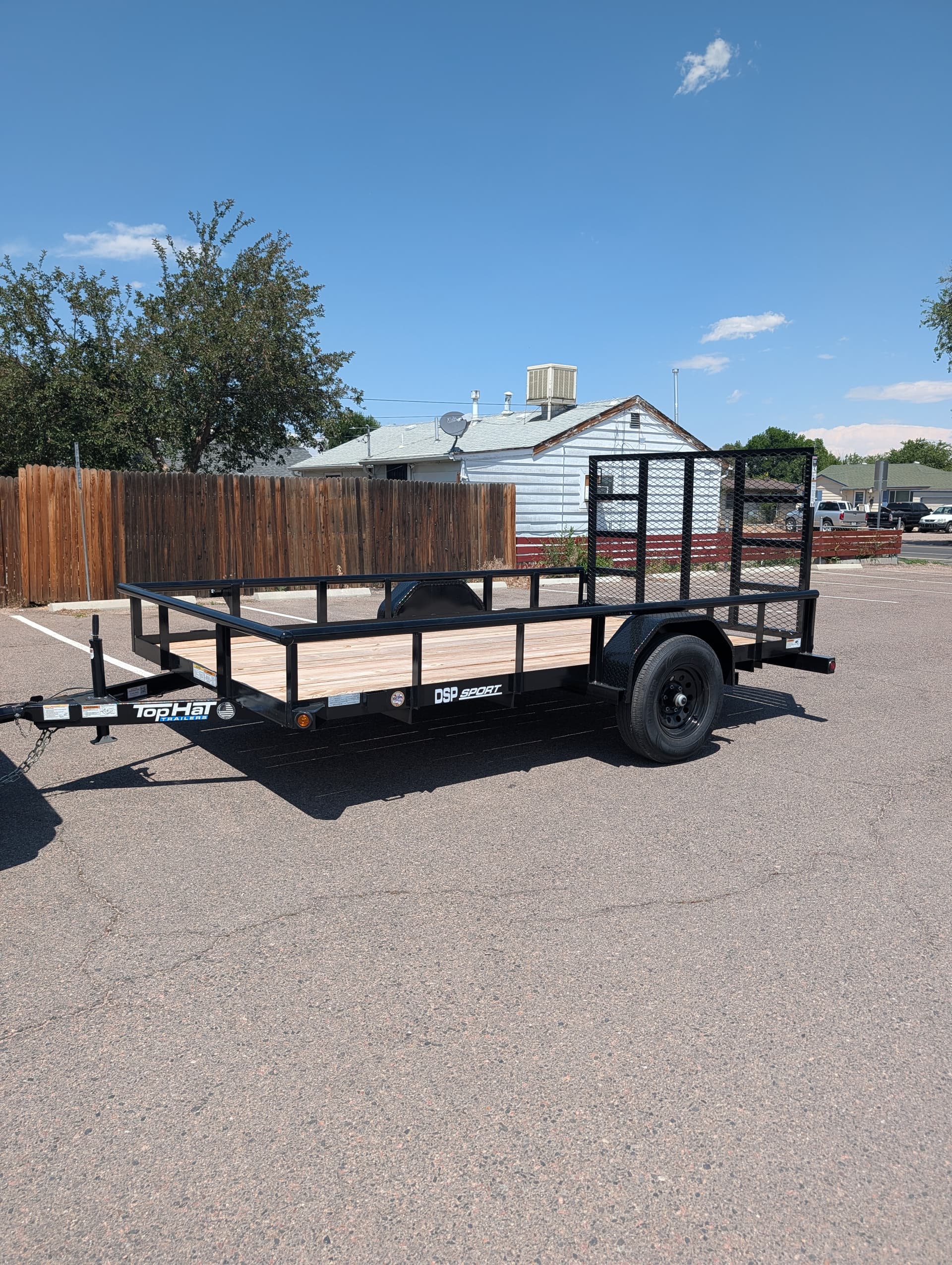 7'x12' Tube top W/ Ramp Utility - Gail