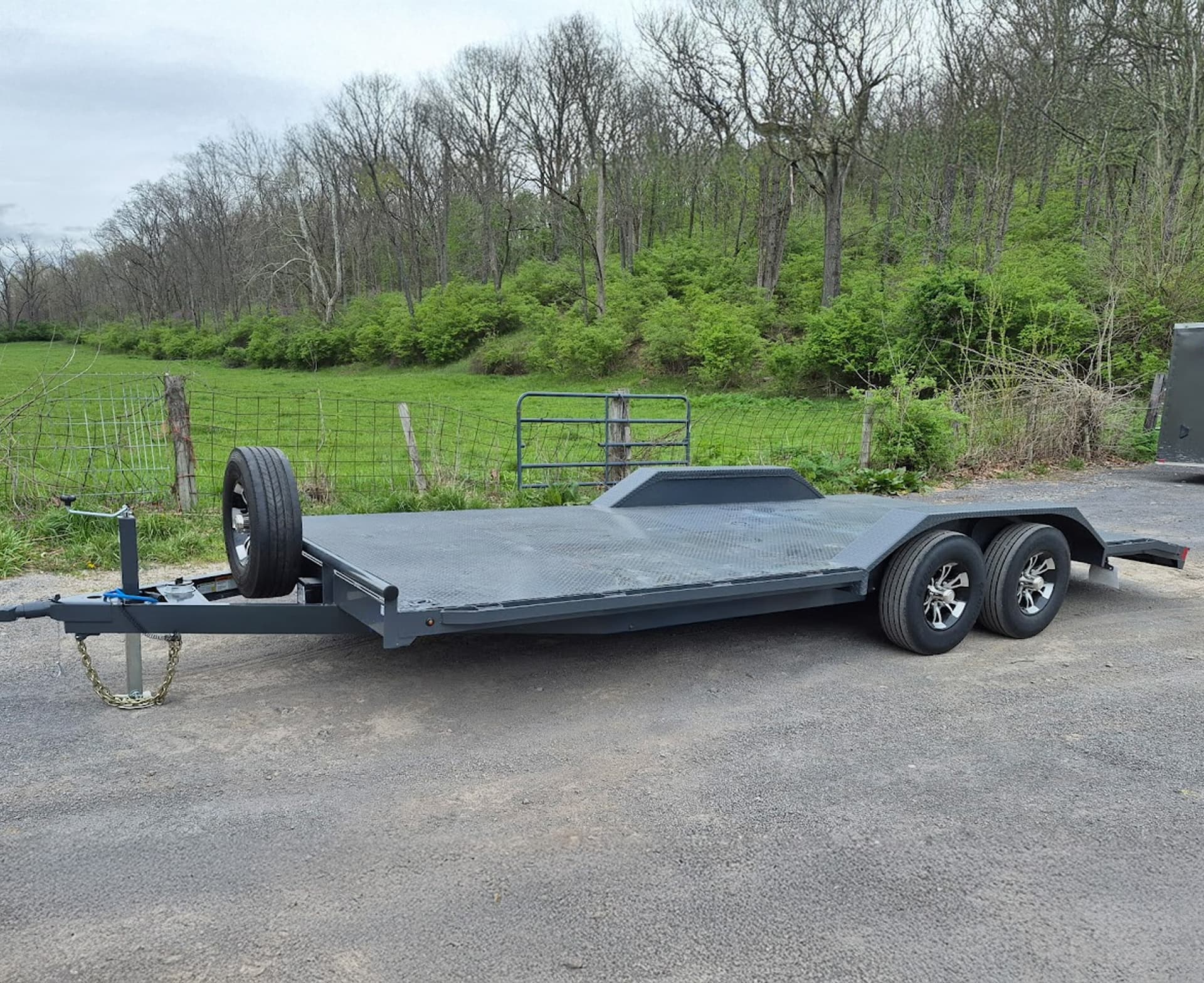 20ft Steel Floor Car Hauler