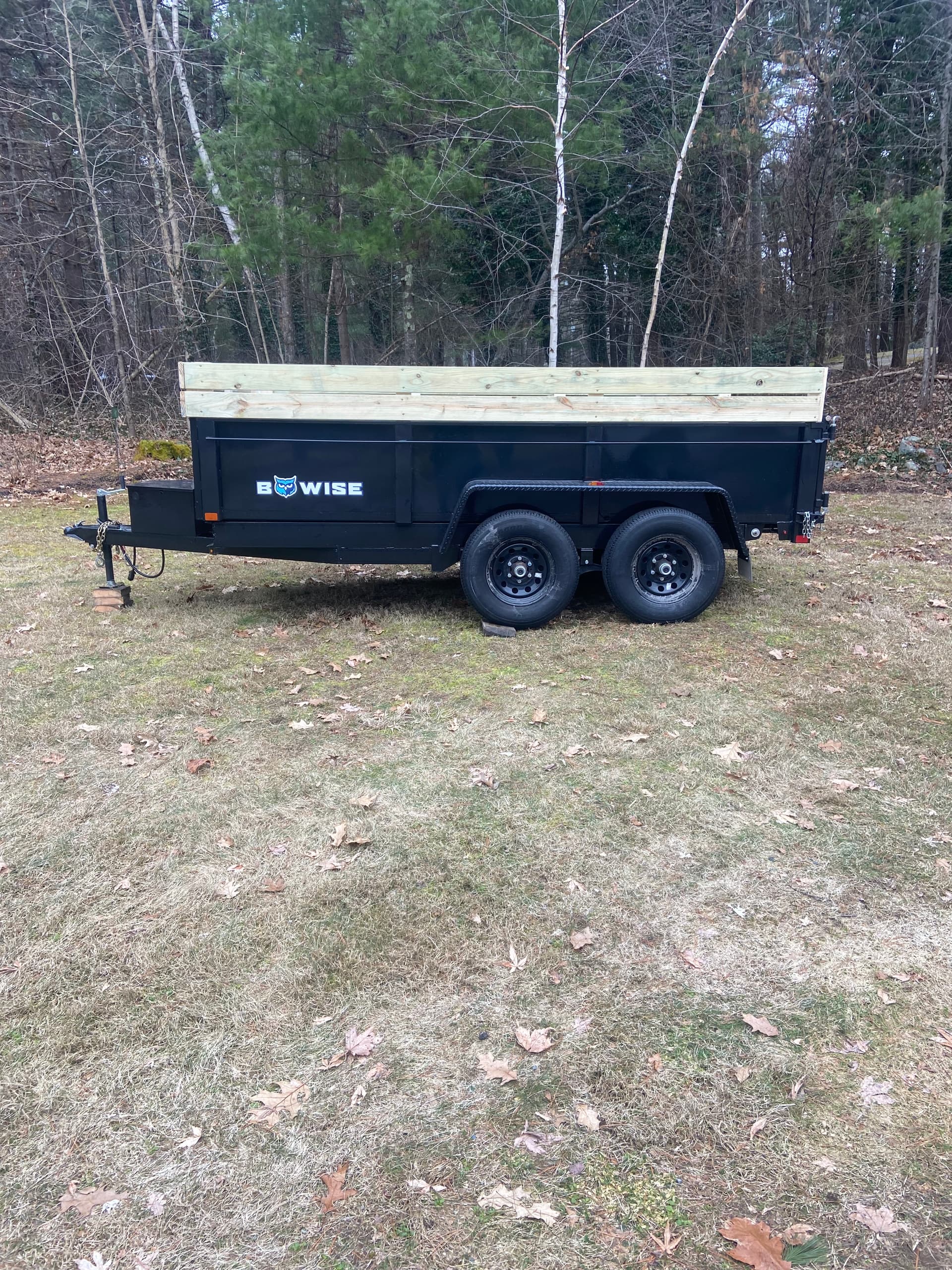 83" x 12' Dump Trailer