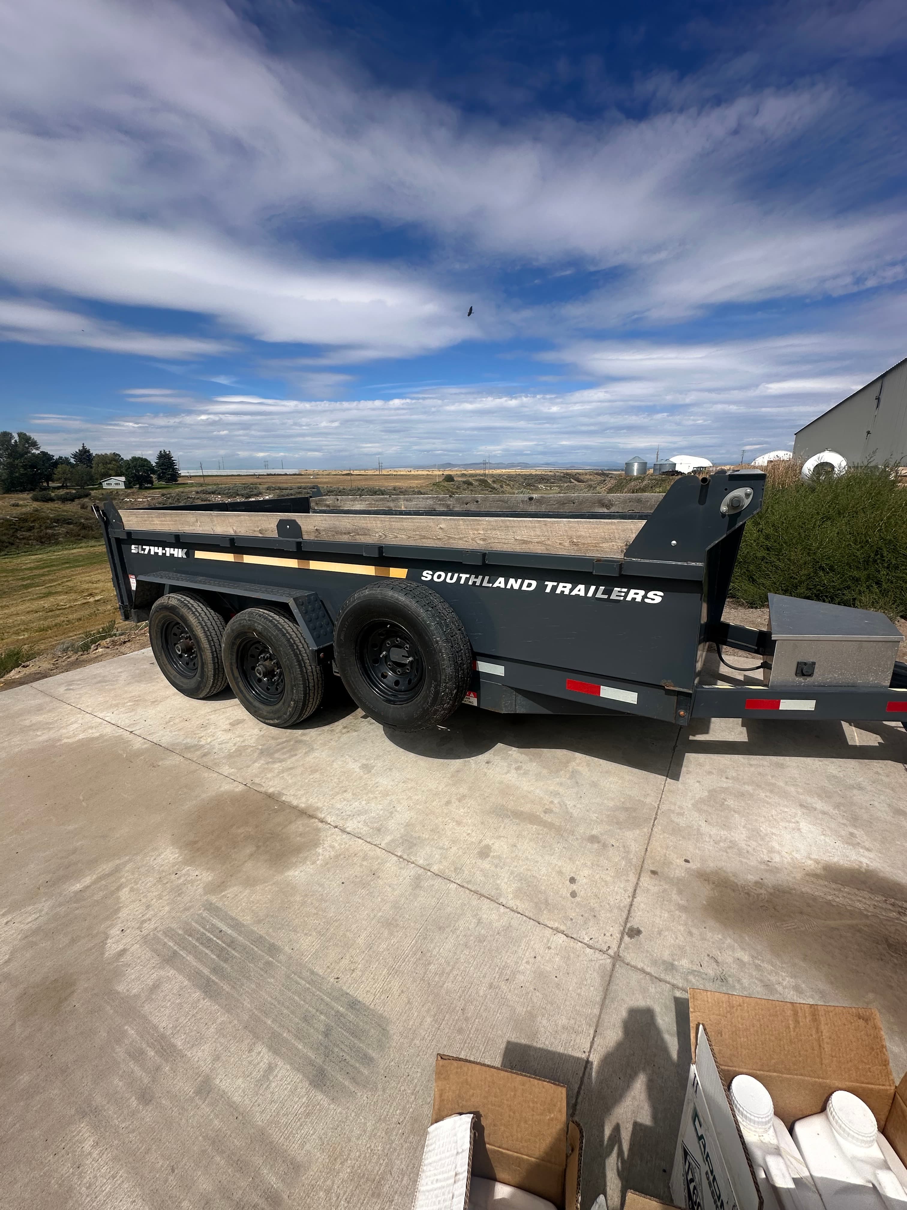 2023 7x14 Southland Dump Trailer