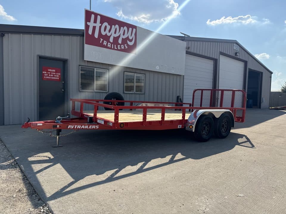 83"x16' Utility Trailer