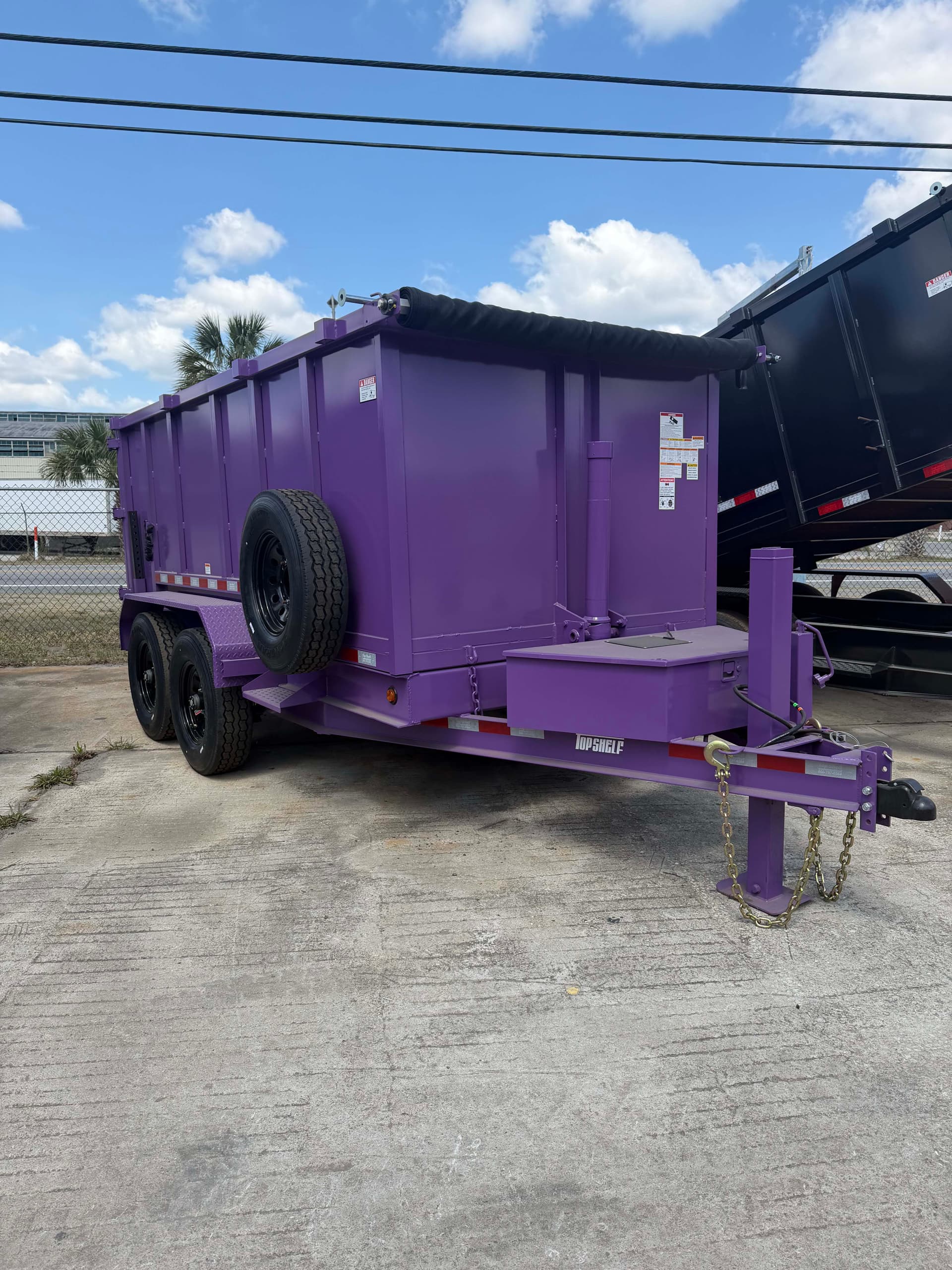7' X 14' Dump Trailer