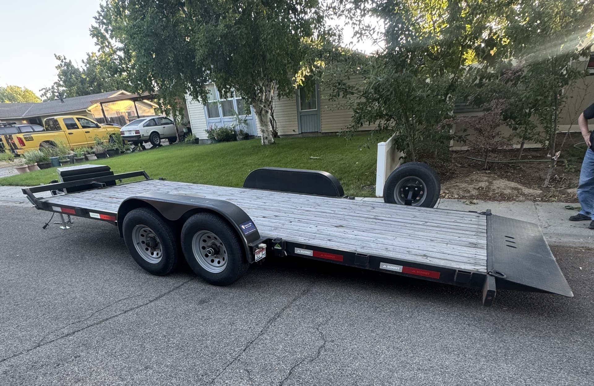 20ft Tilt Deck Trailer