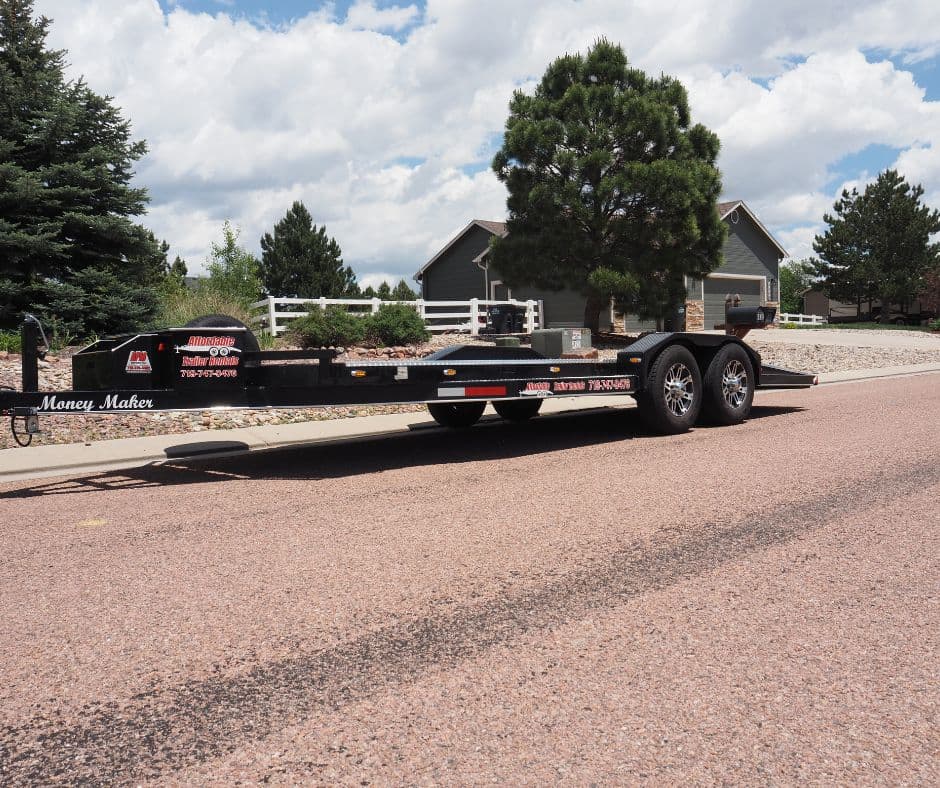 22ft Steel Deck Car Hauler