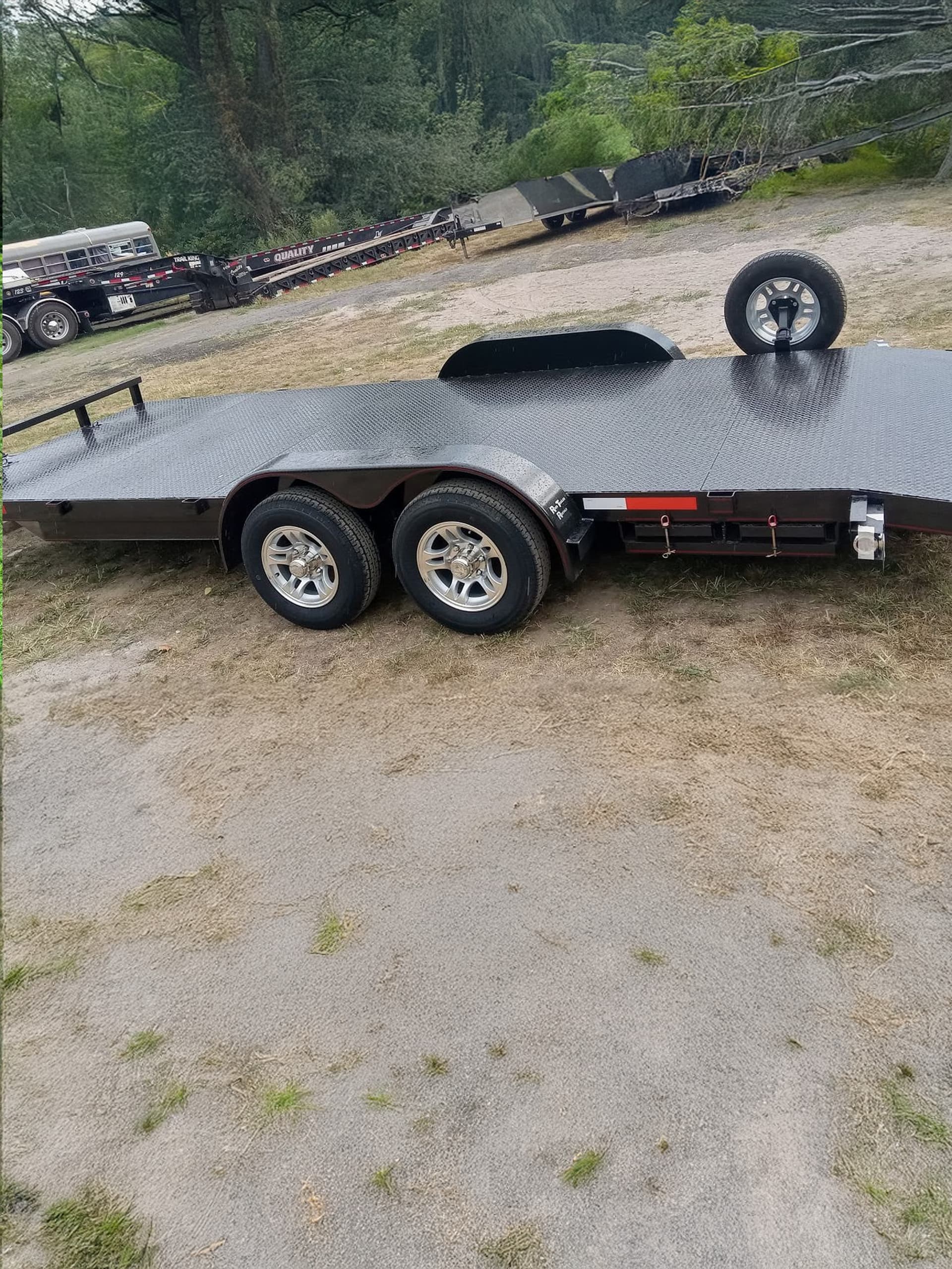 20ft Steel Floor Car Hauler