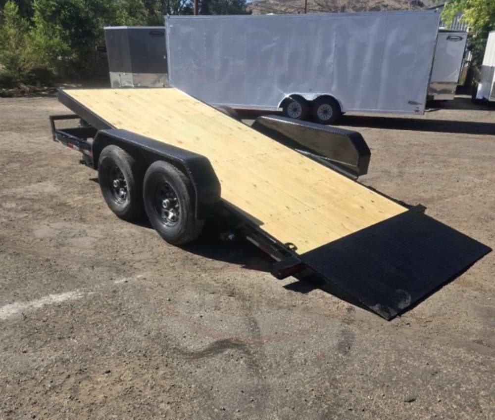 7' x 18' Equipment Hauler Trailer