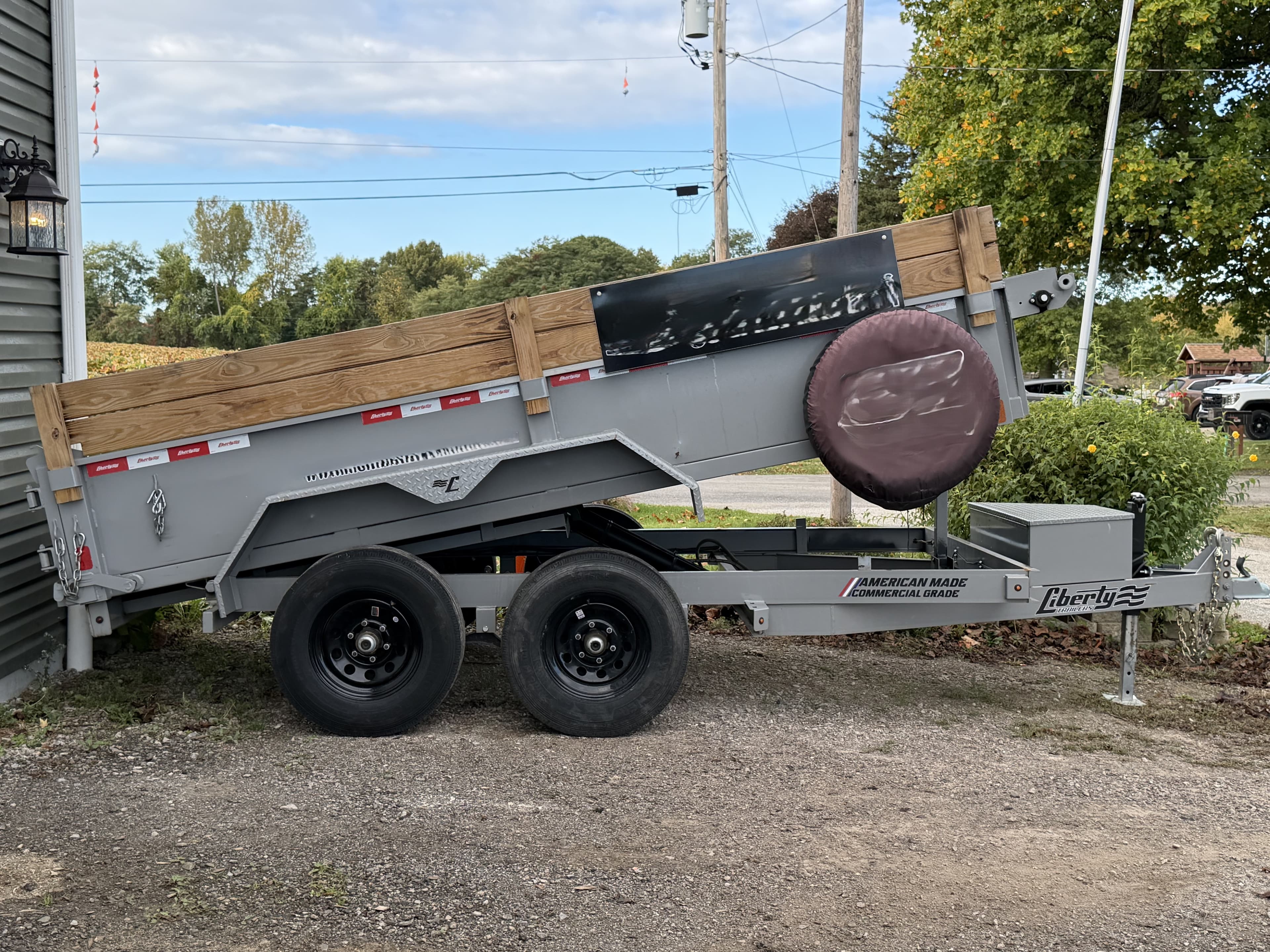 6' x 12' Dump Trailer