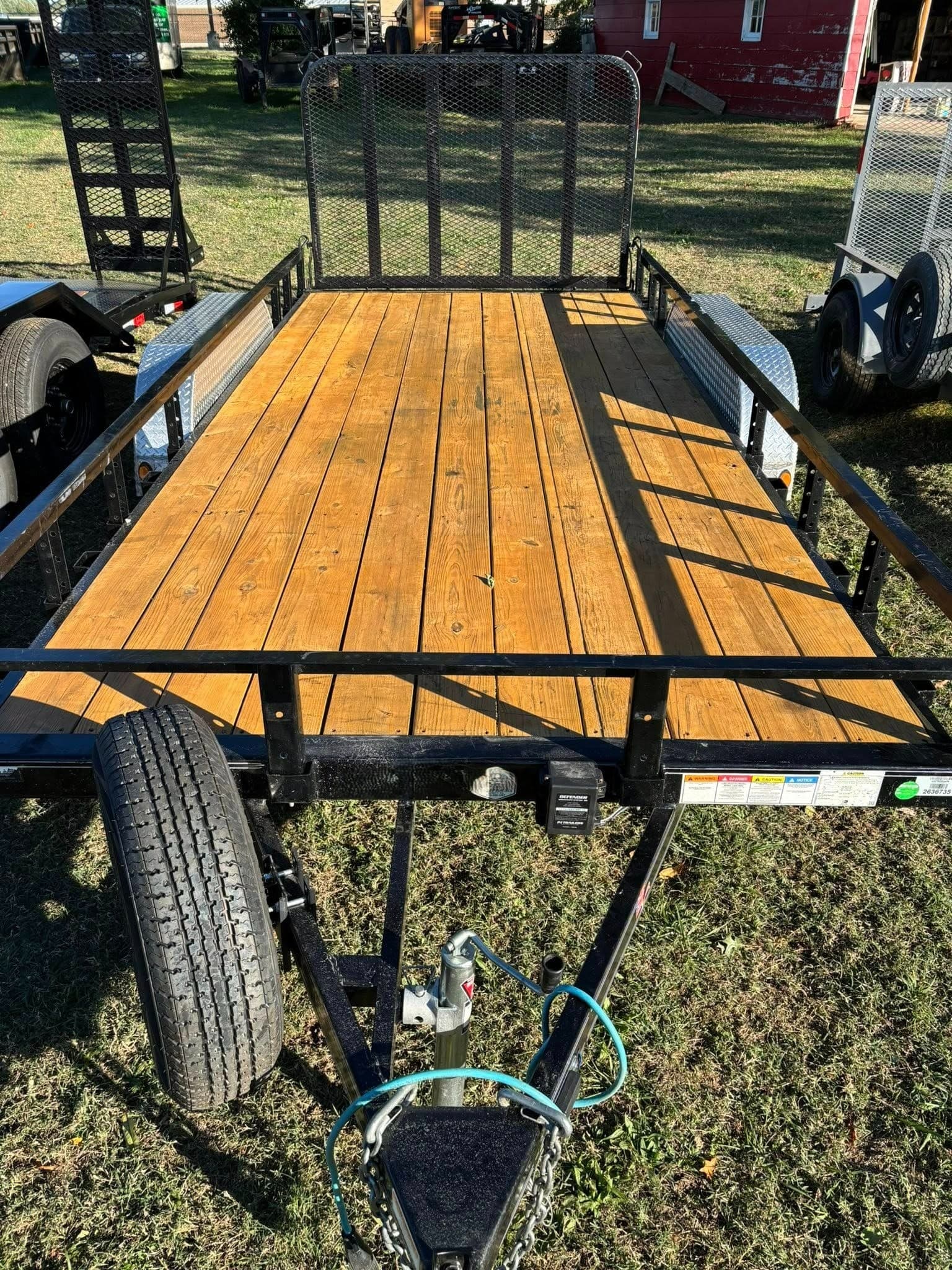 83" x 16' Utility Trailer