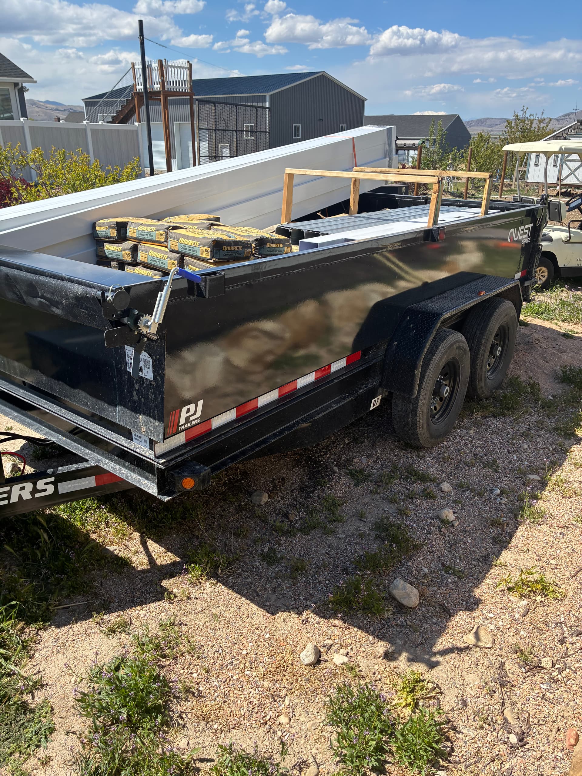 7' x 14' Dump Trailer