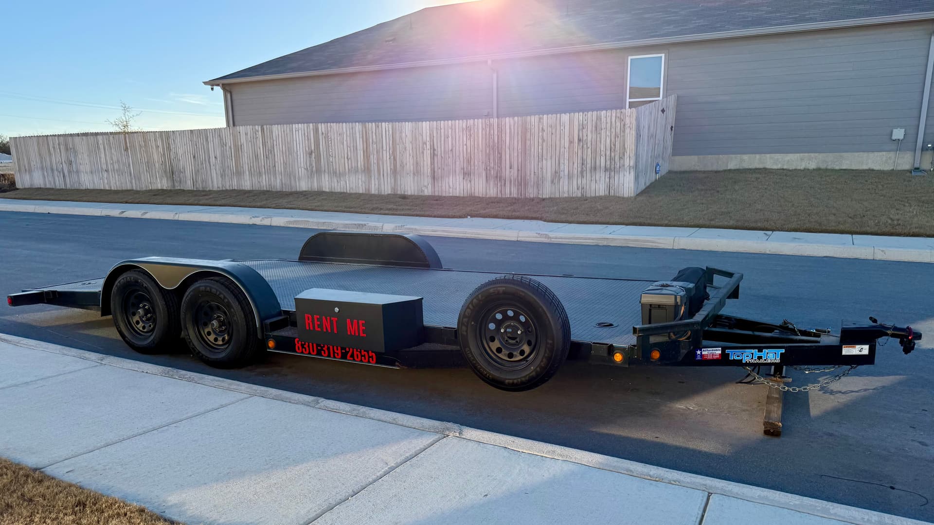 83" x 20' Car Hauler Trailer