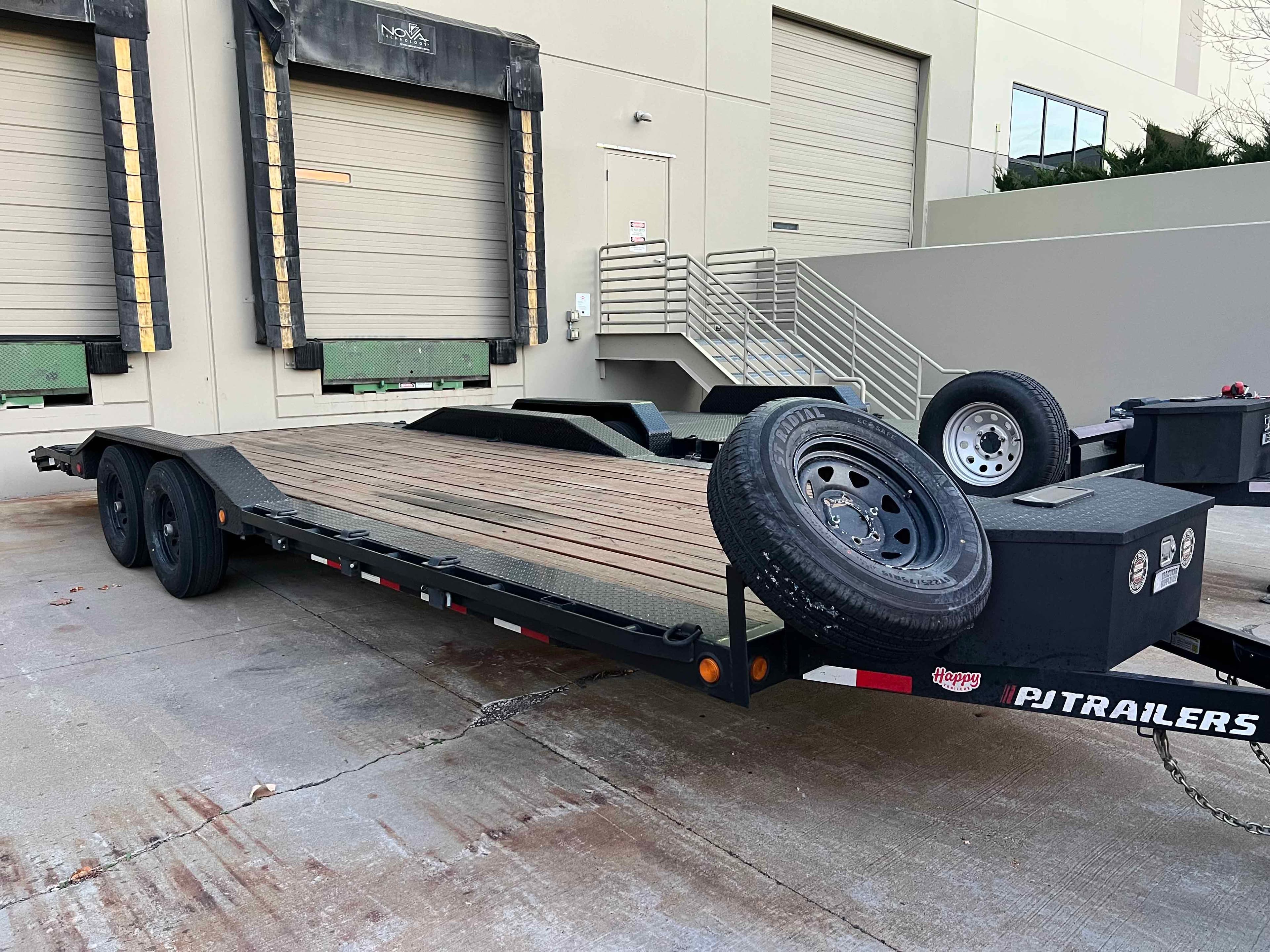 8' x 22' Drive Over Trailer