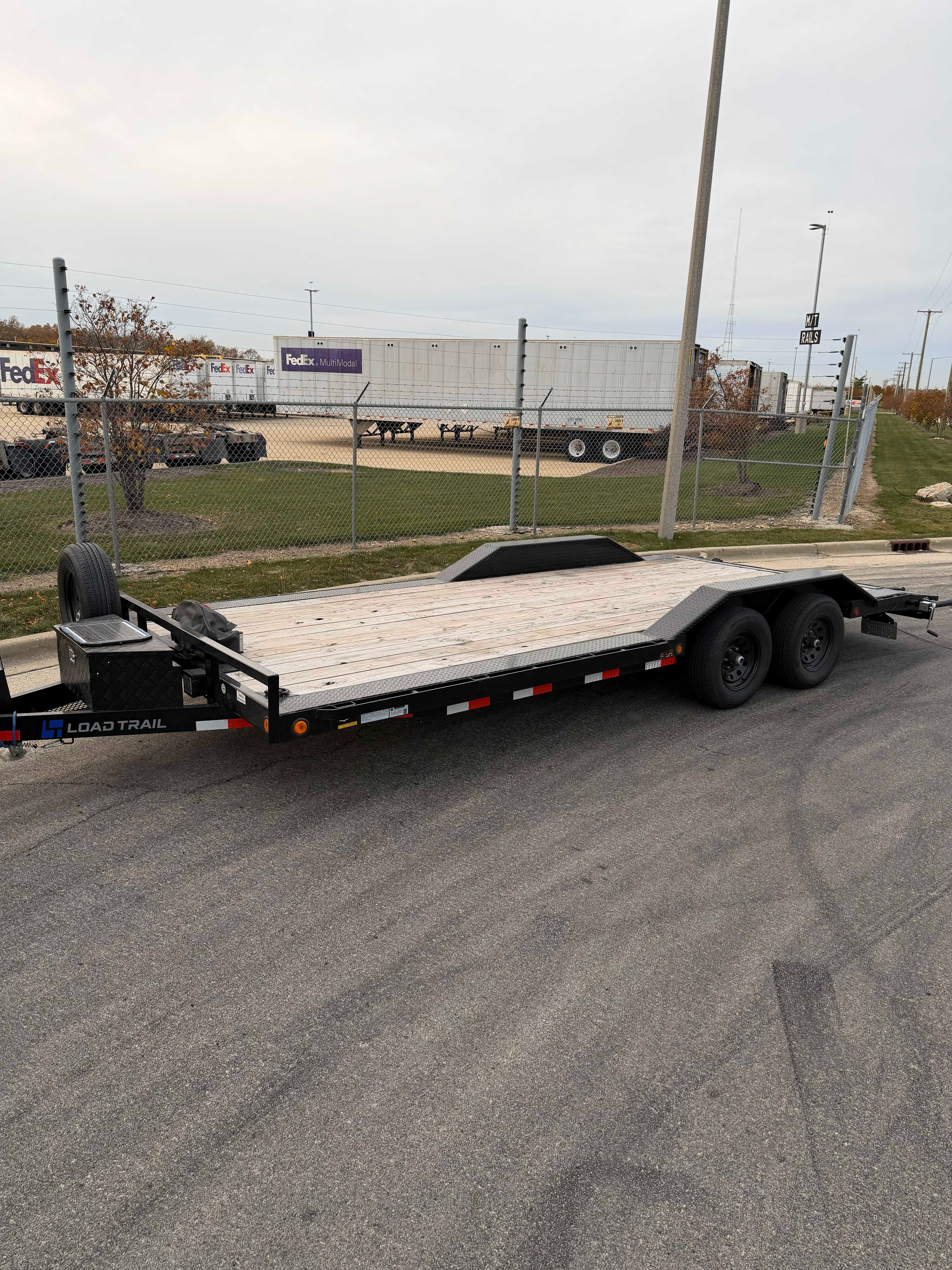 102" x 20' Car Hauler Trailer (Winch)