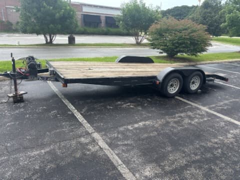 18ft Car Hauler Flatbed Trailer