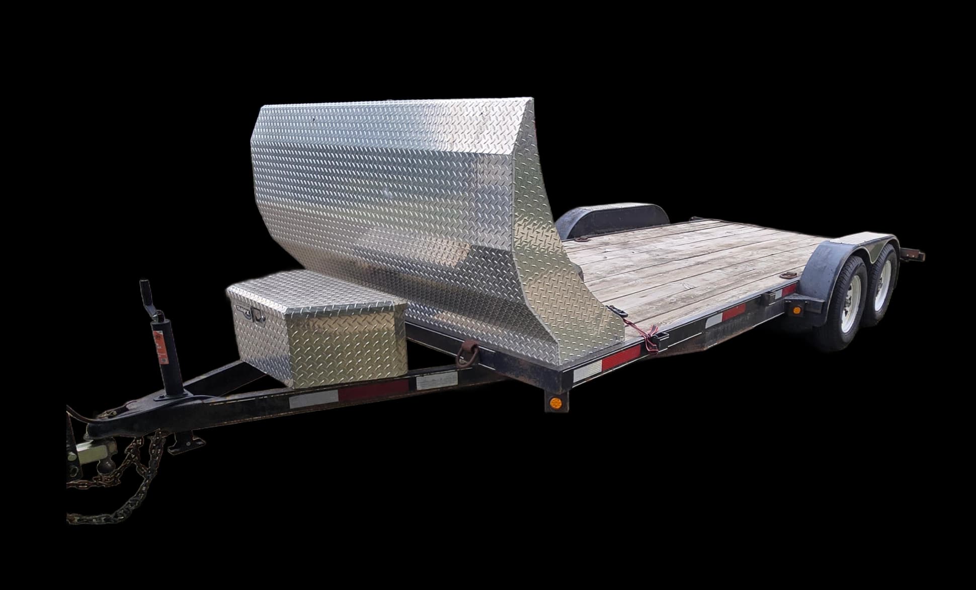 7' x 18' Car Equipment Hauler Trailer