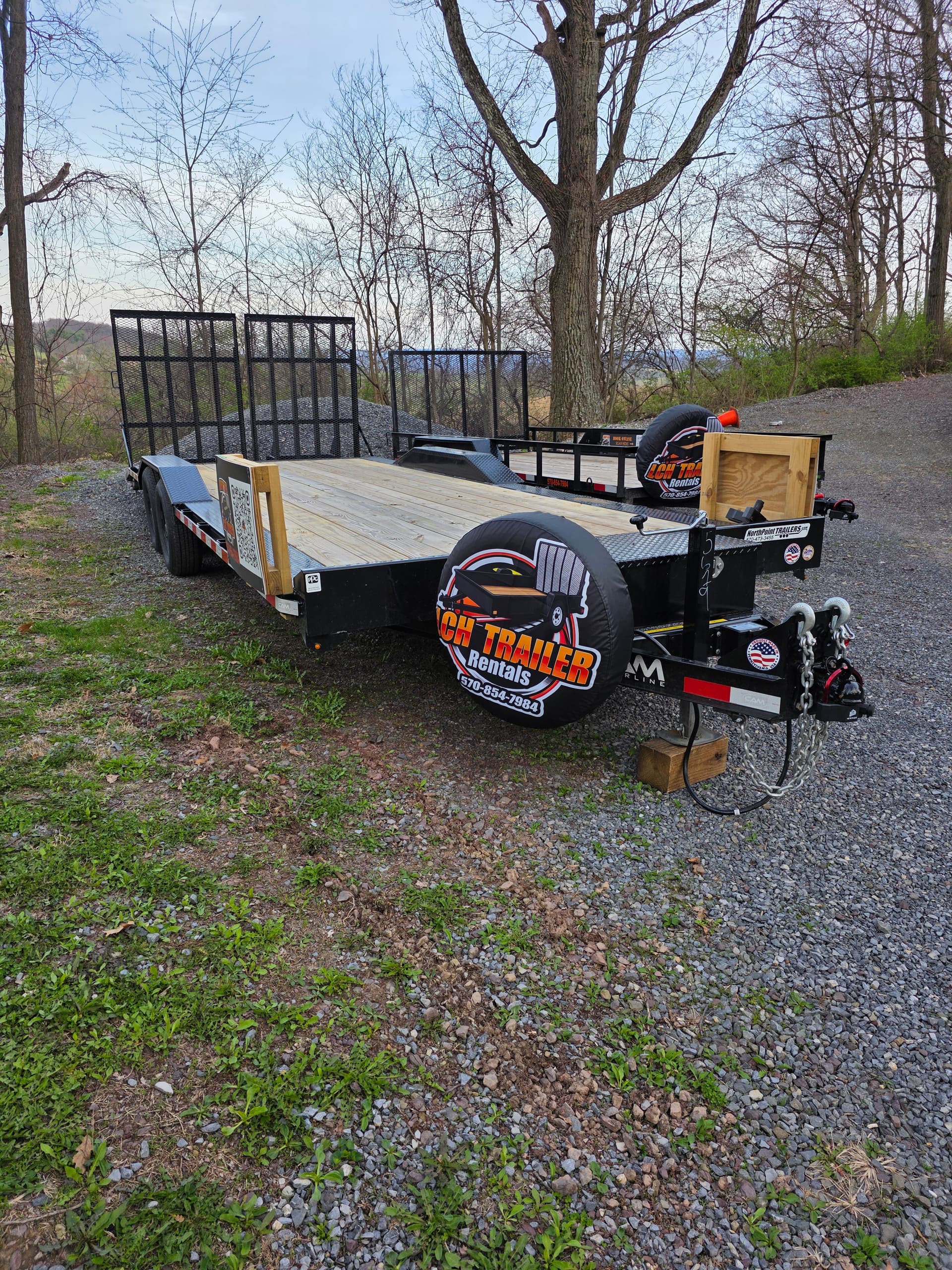 8' x 22' Car Trailer