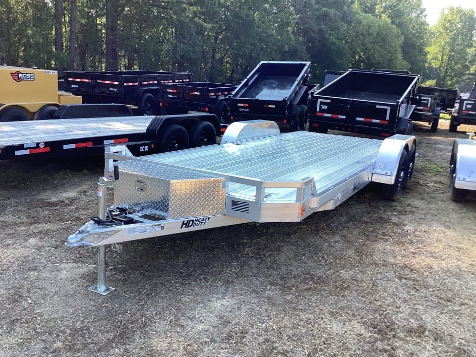 7x20 Aluminum Car Hauler 10k GVWR
