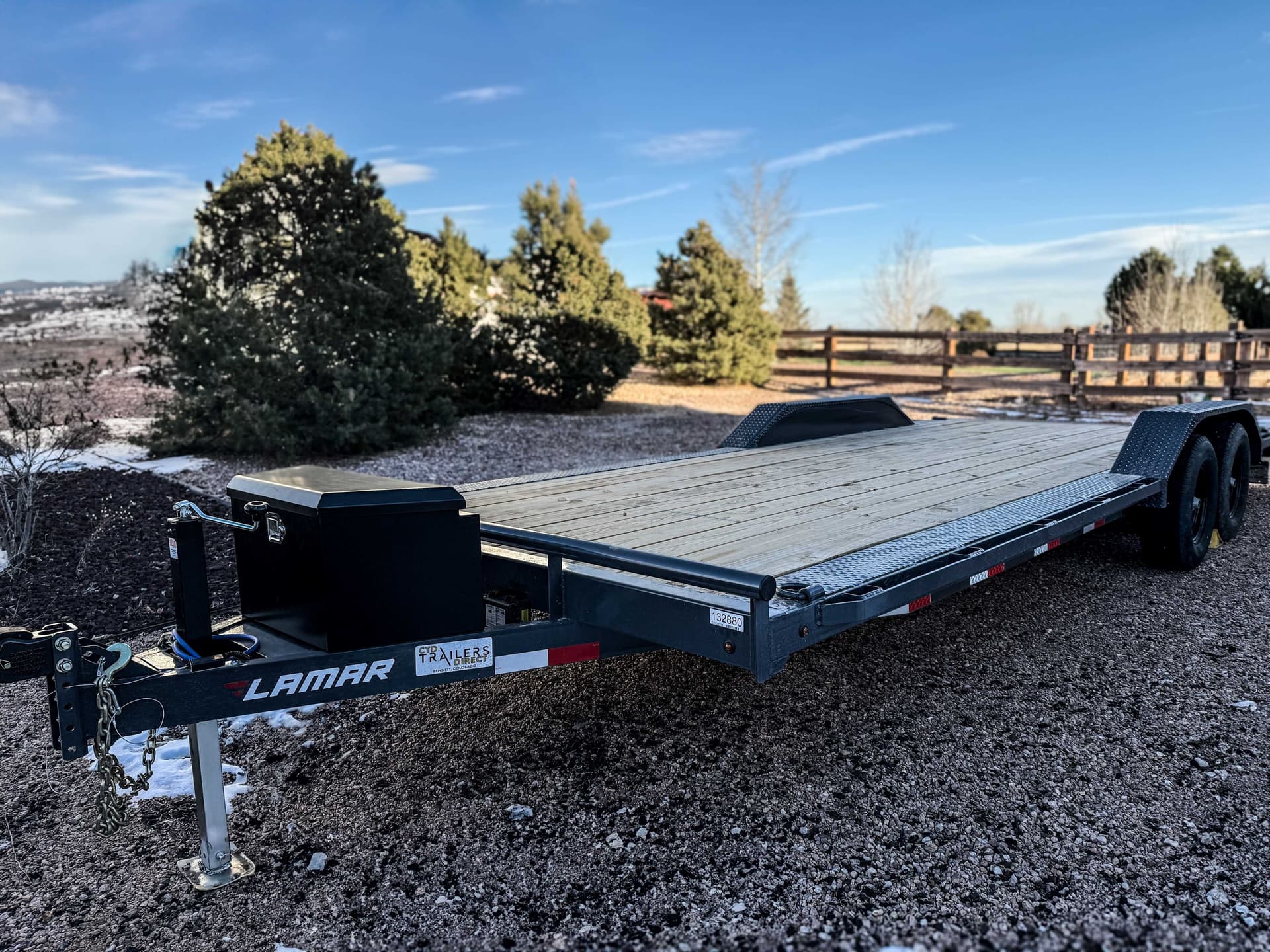 83" x 20' Car Hauler Trailer