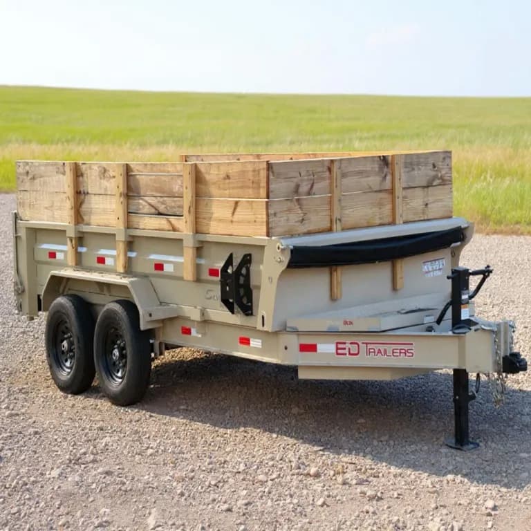 7' x 14' Dump Trailer