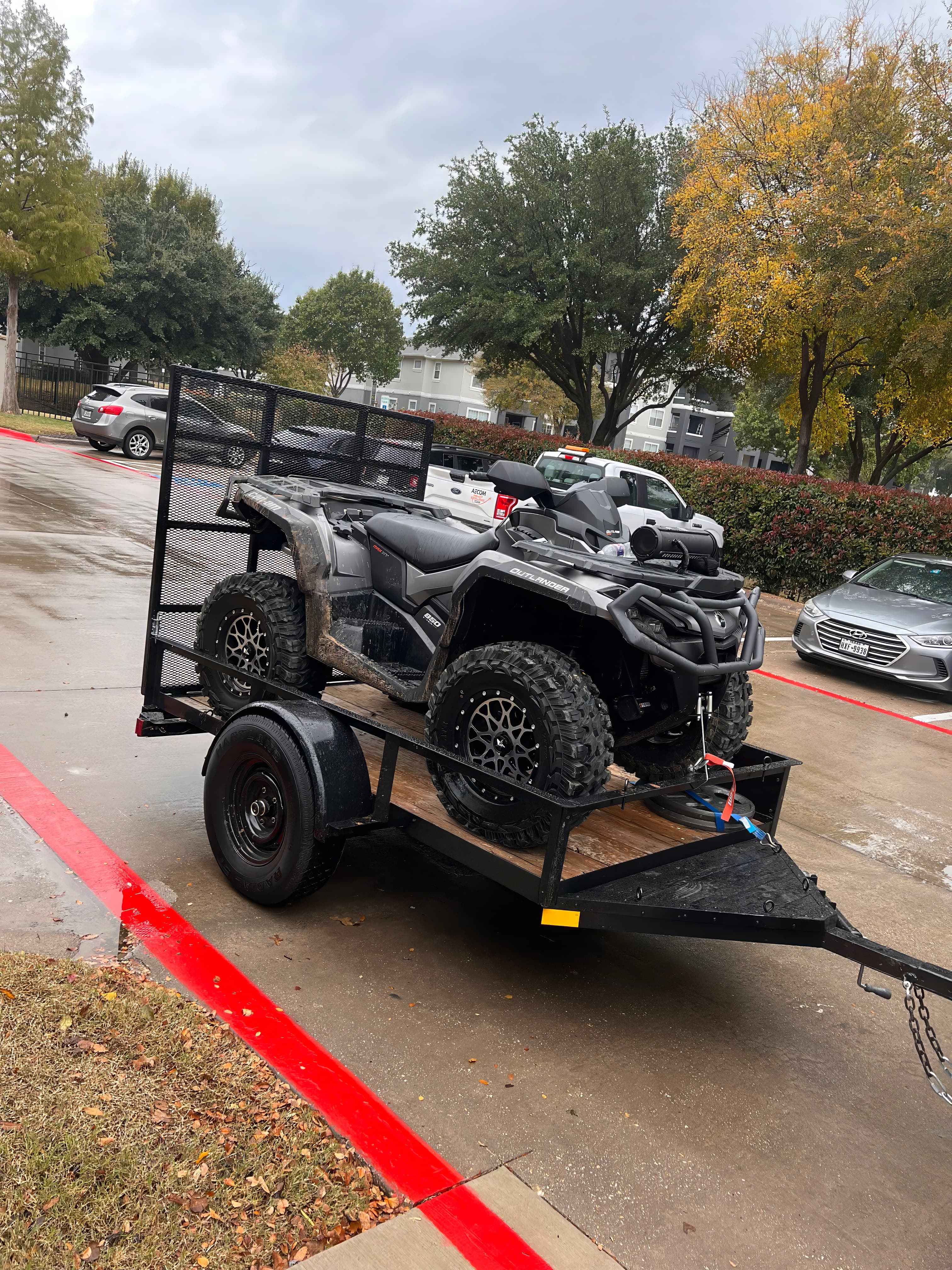 5ft X 8ft Utility Trailer