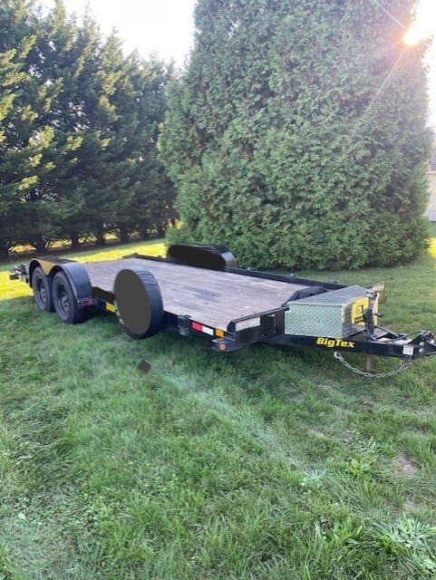 20ft Car Hauler Flatbed Trailer