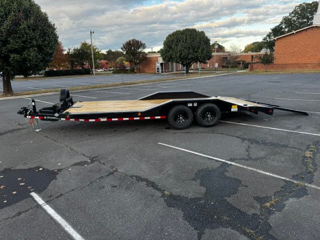 20ft Drive Over Car Hauler Flatbed Trailer