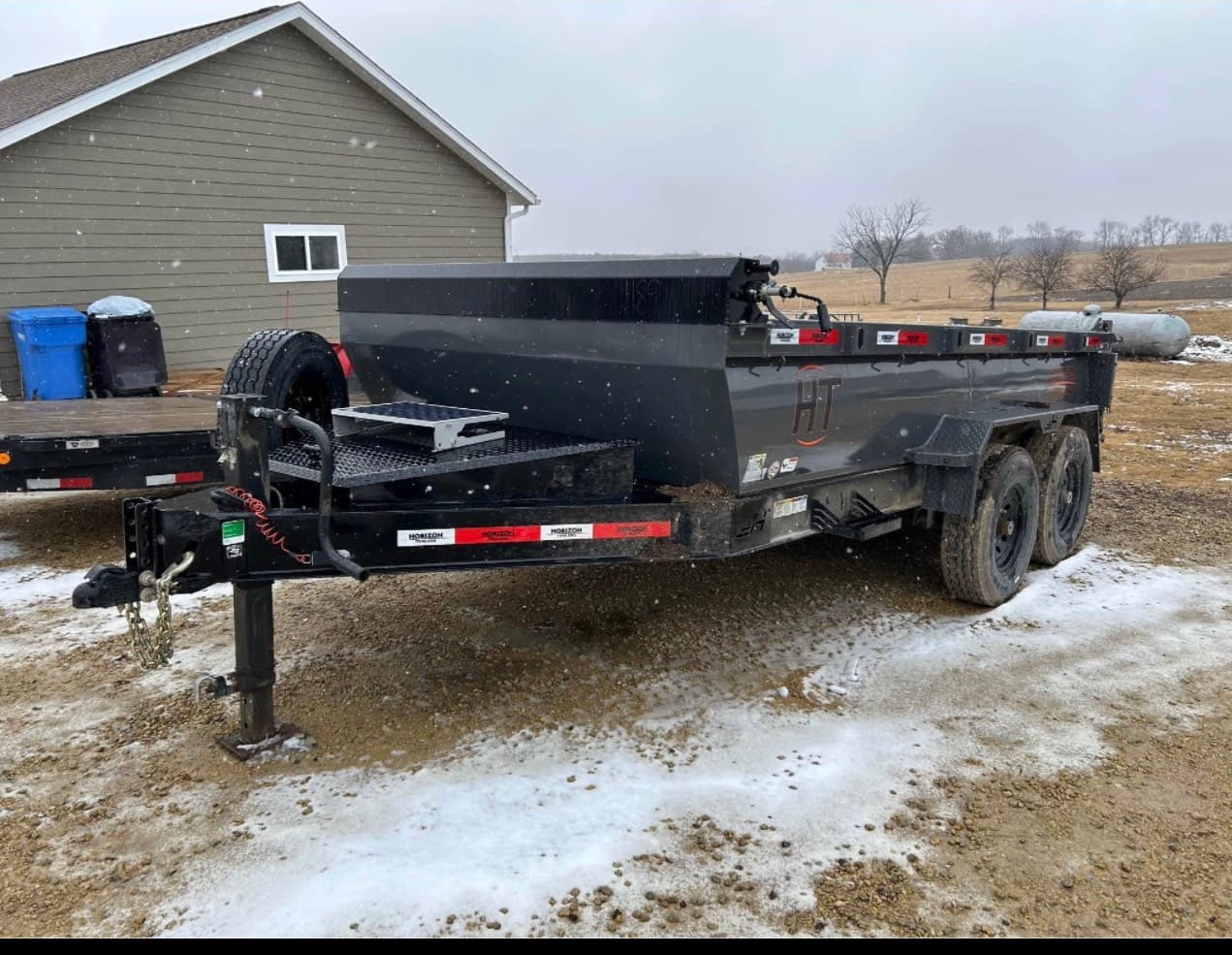 7x14ft Dump Trailer
