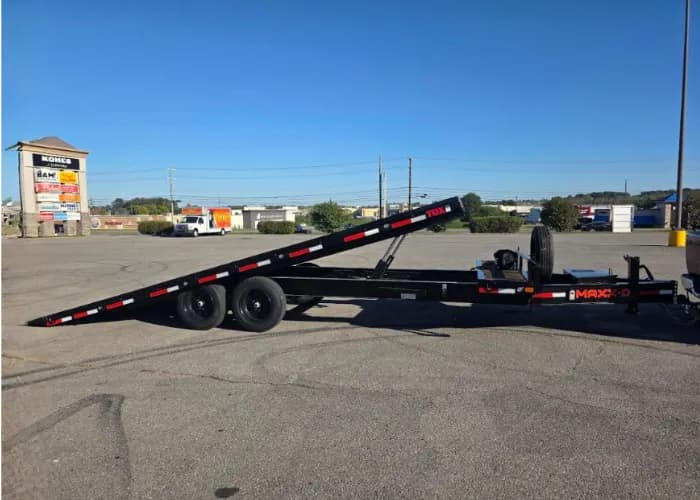 24ft Deckover Tilt Trailer