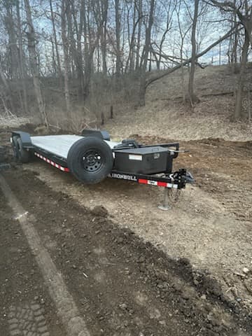 22ft Iron Bull Car Hauler Trailer