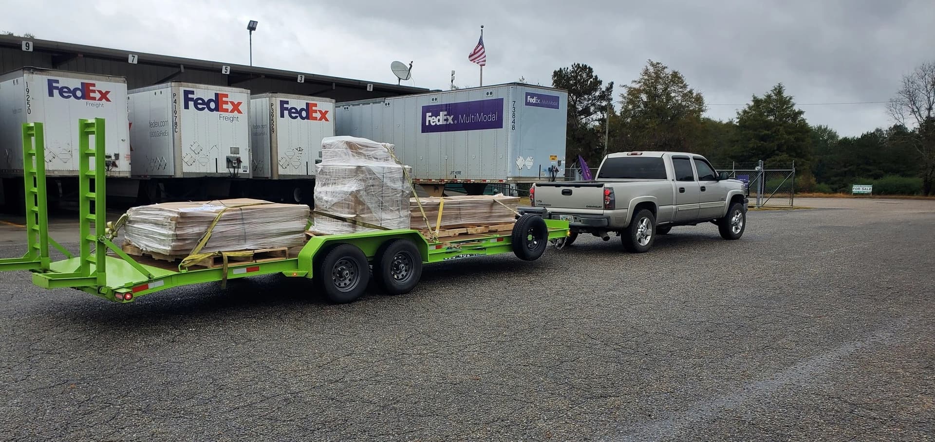 82" x 24' Equipment Trailer