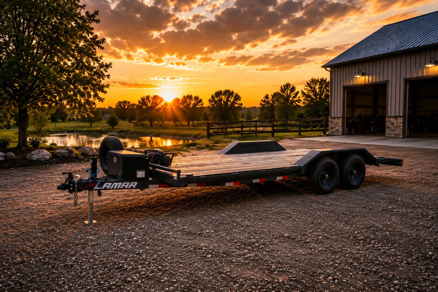 102" x 20' Car Hauler Trailer
