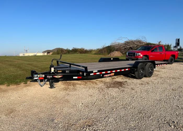 24ft Electric Tilt Trailer