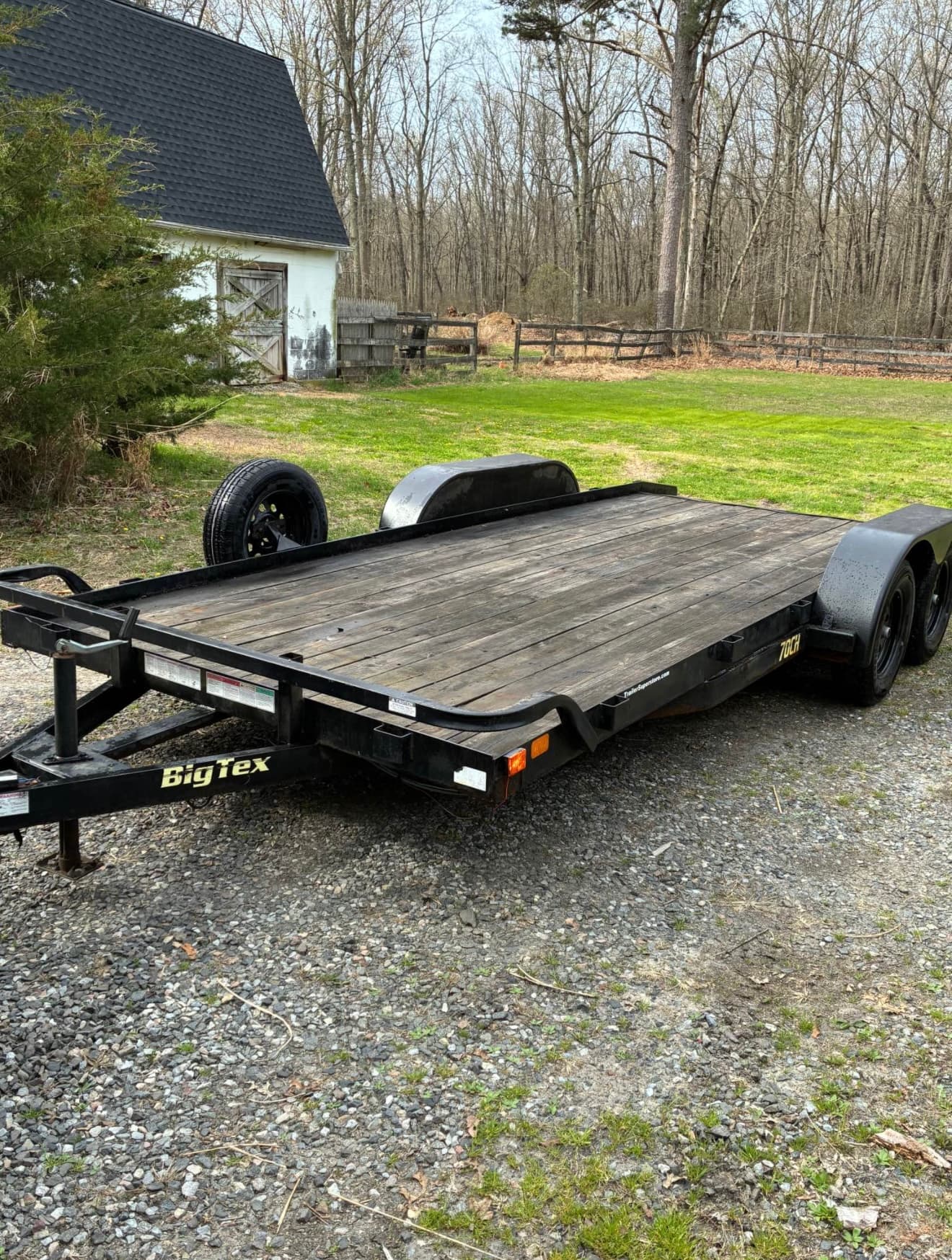 7' x 18' Car Hauler