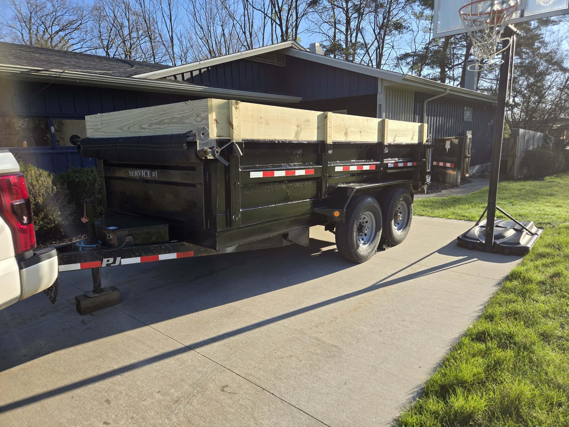 7' x 14' Dump Trailer