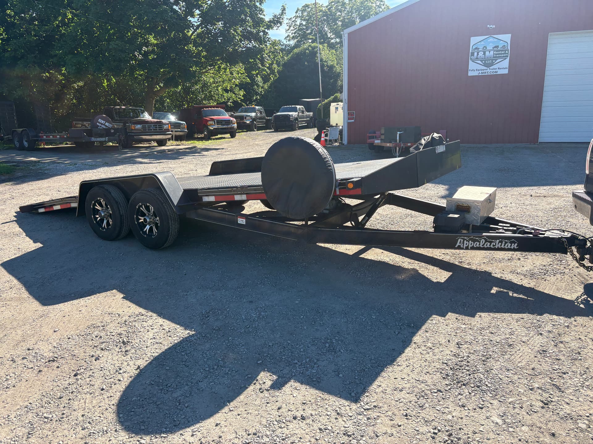 20’ Hydraulic Tilt Deck Car Hauler