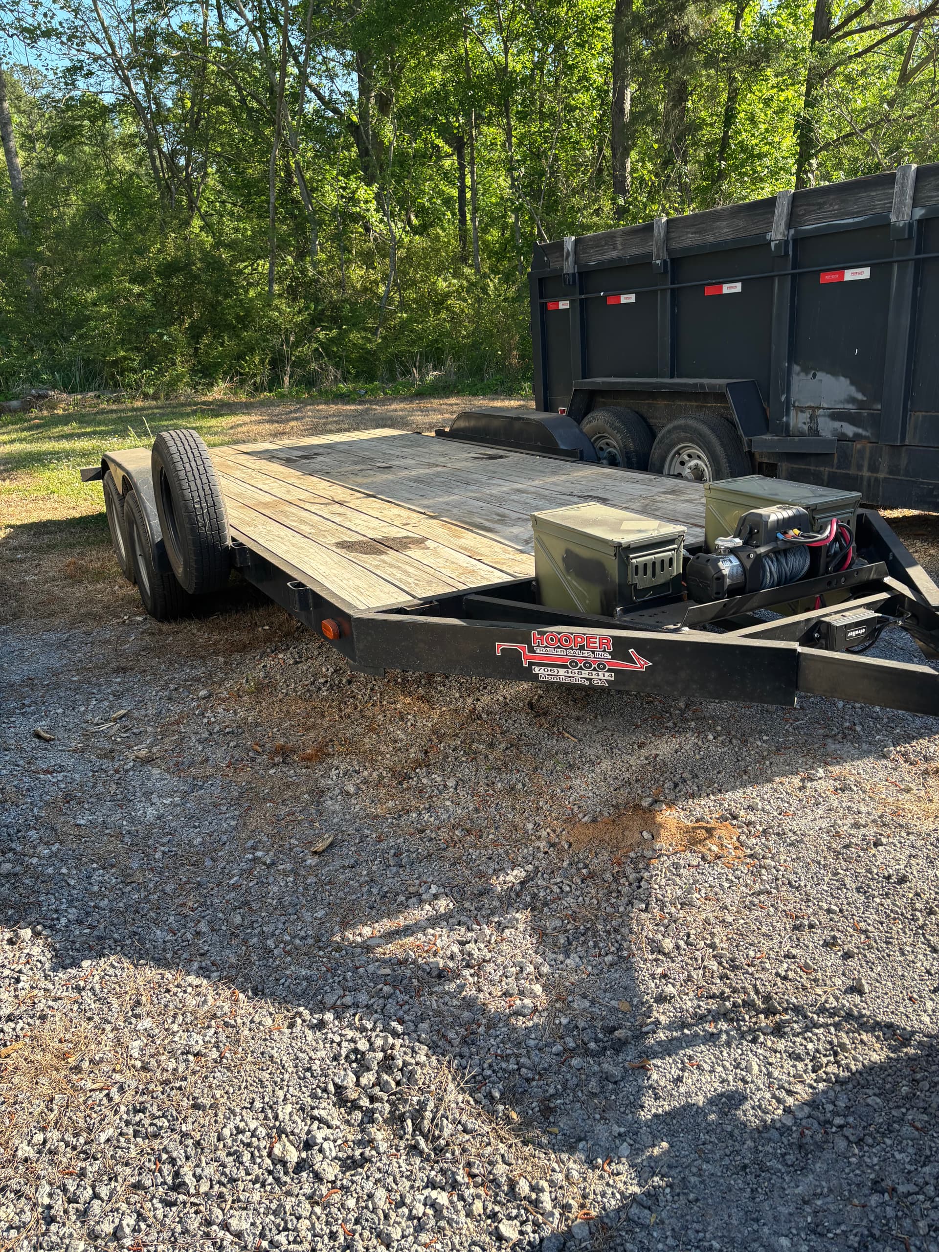 7x18' Car Hauler W/ Winch