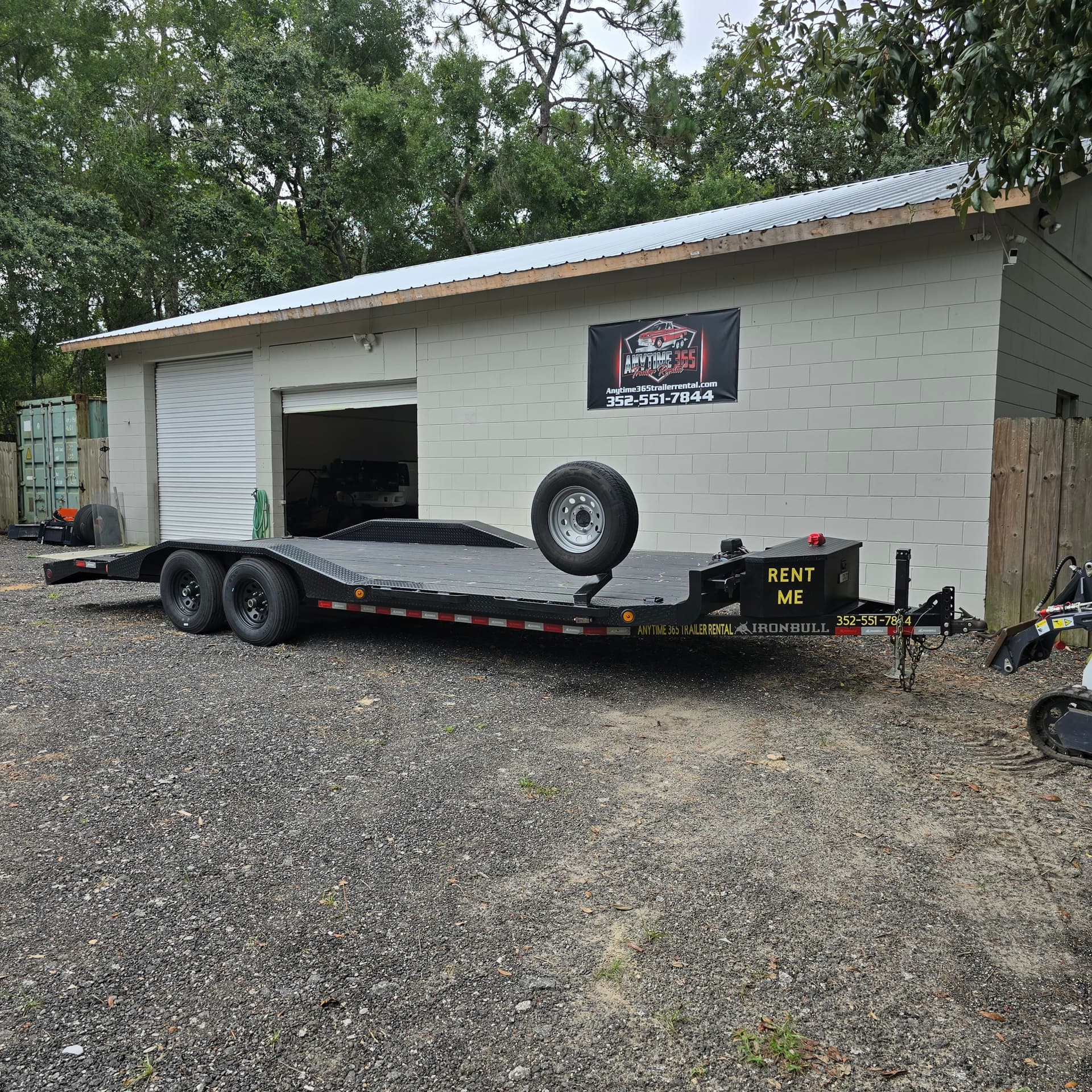 102" X 22' Driver over Fender Trailer